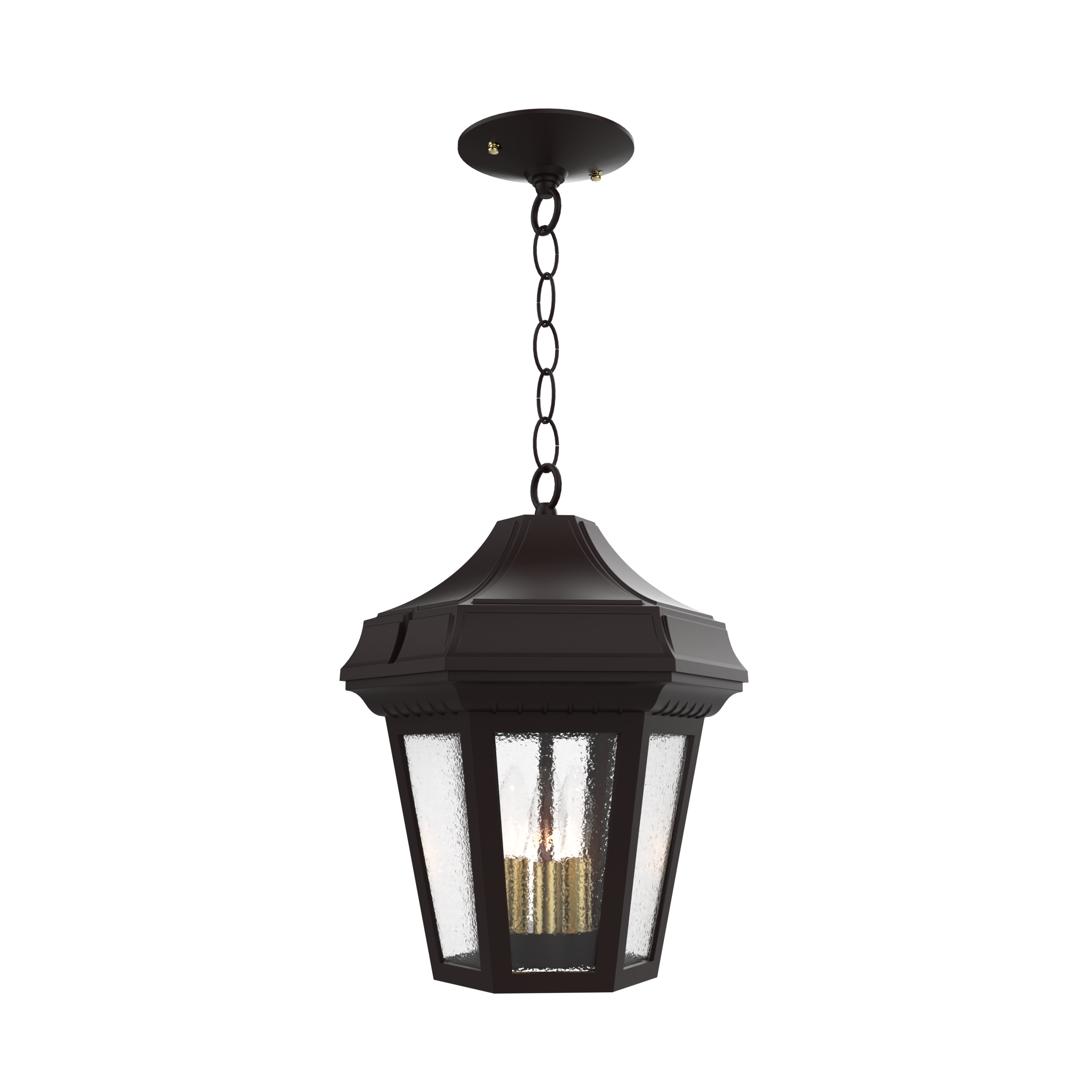 Oxford - Montage au plafond avec chaine fond ouvert format moyen - 24850