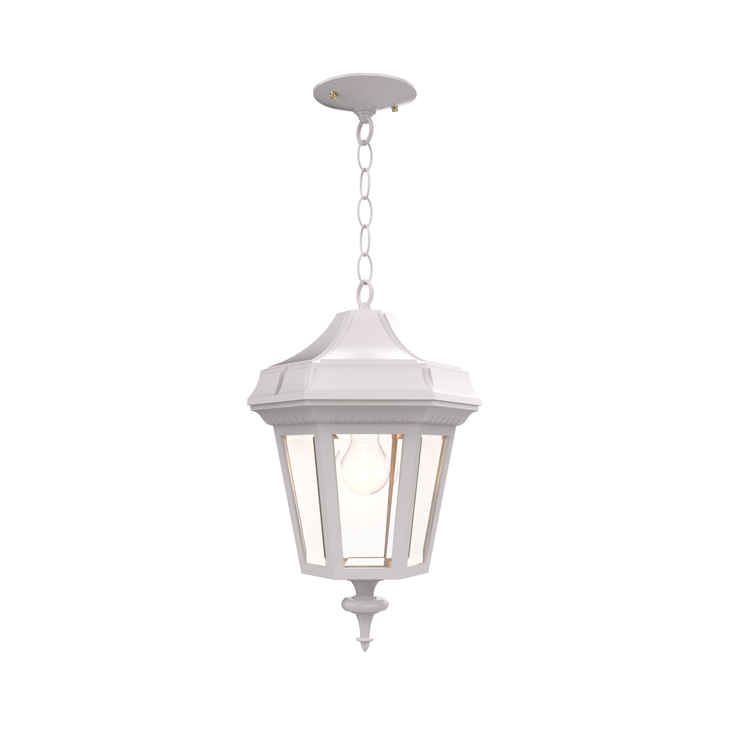 Oxford - Montage au plafond avec chaine fond fermé format moyen - 24855