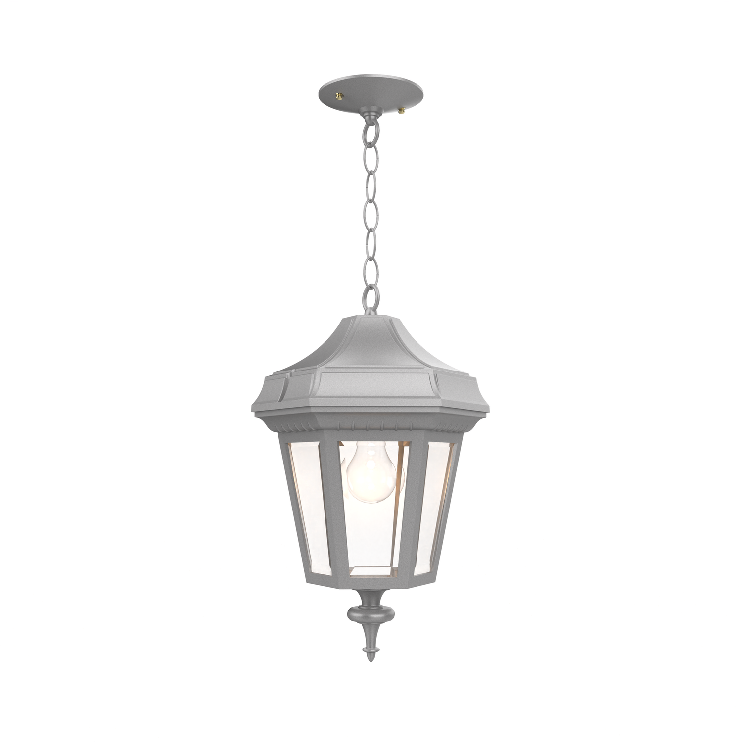 Oxford - Montage au plafond avec chaine fond fermé format moyen - 24855