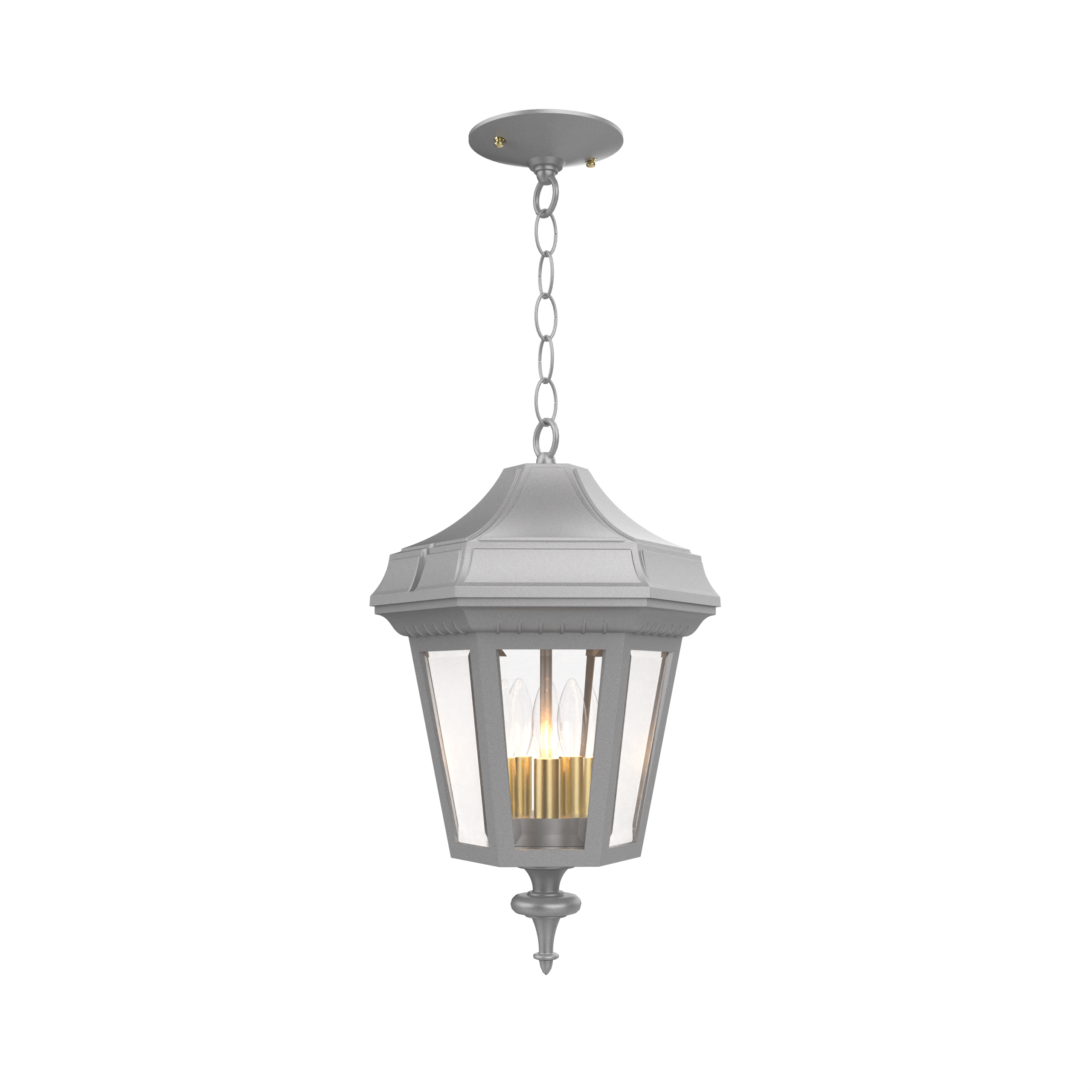 Oxford - Montage au plafond avec chaine fond fermé format moyen - 24855