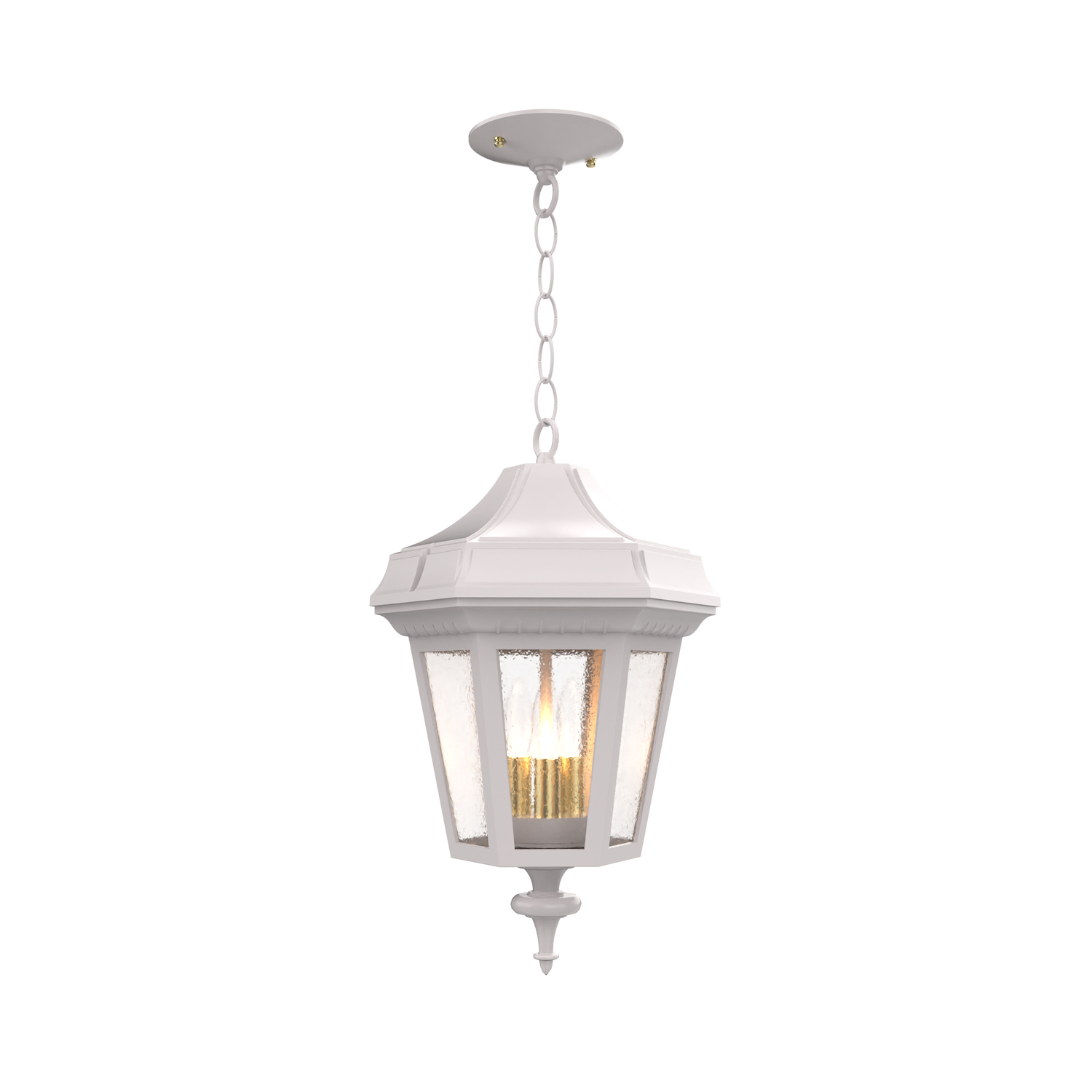 Oxford - Montage au plafond avec chaine fond fermé format moyen - 24855