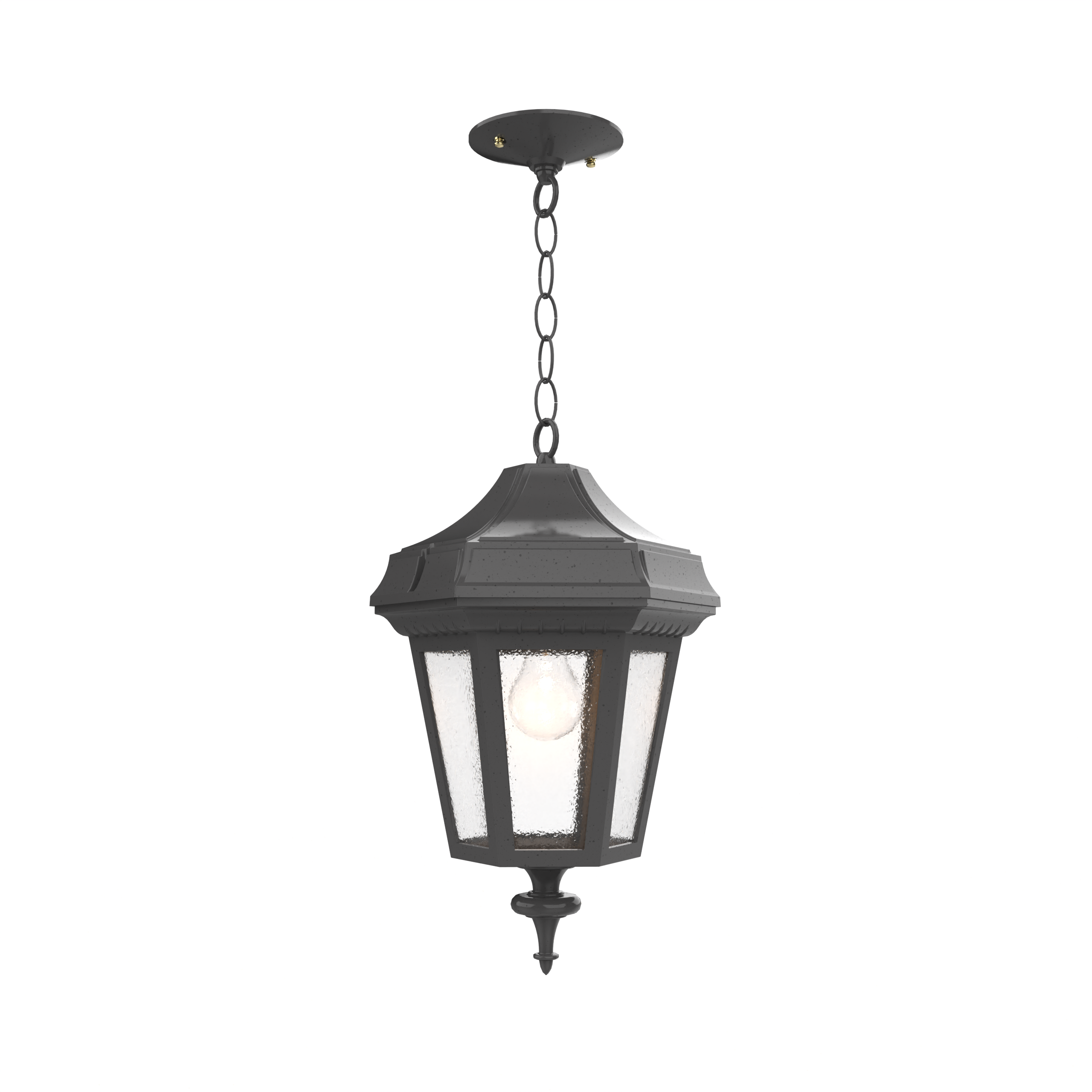 Oxford - Montage au plafond avec chaine fond fermé format moyen - 24855