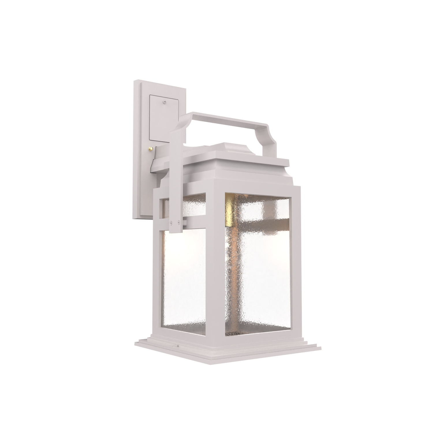 Serie 65e - Luminaire mural extérieur montage vers le bas fond ouvert format moyen - 26501