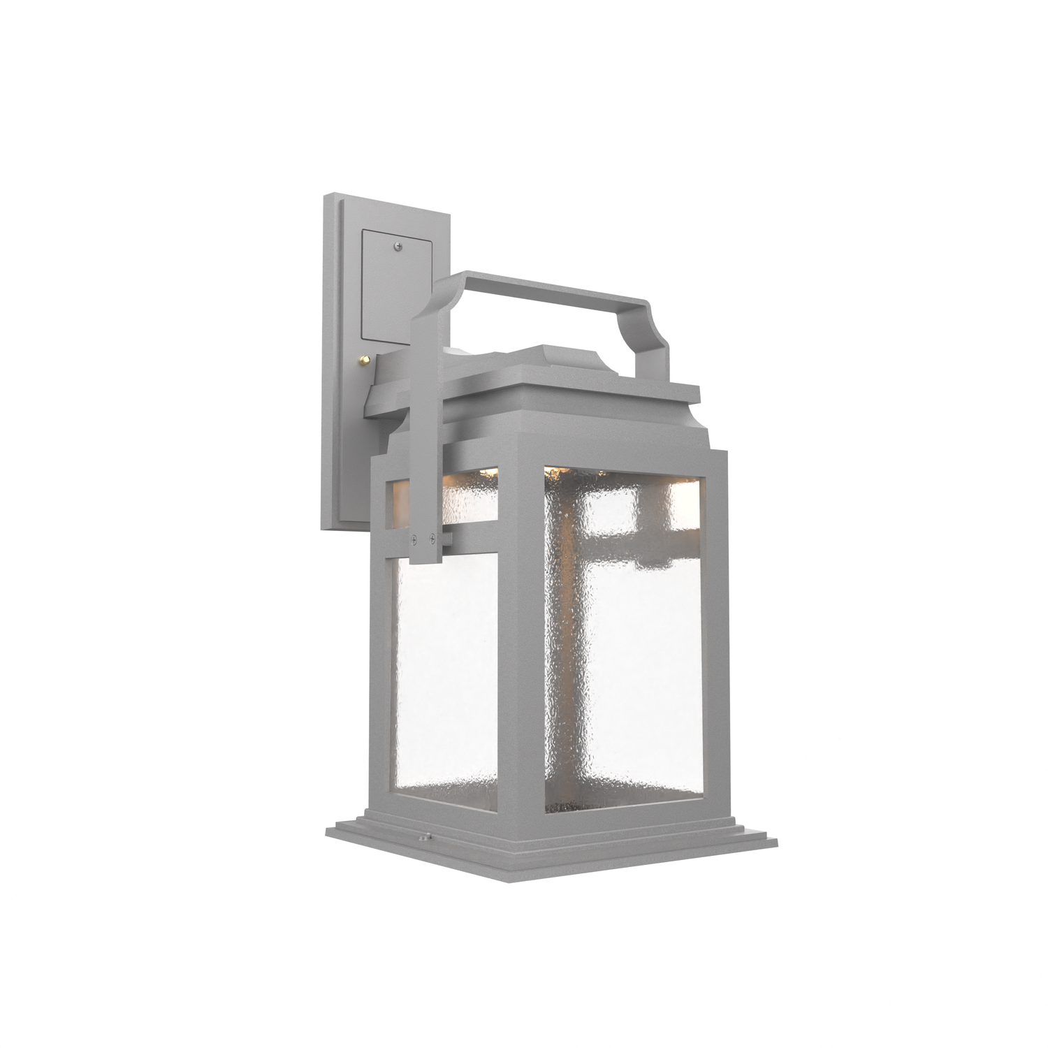 Serie 65e - Luminaire mural extérieur montage vers le bas fond ouvert format moyen - 26501