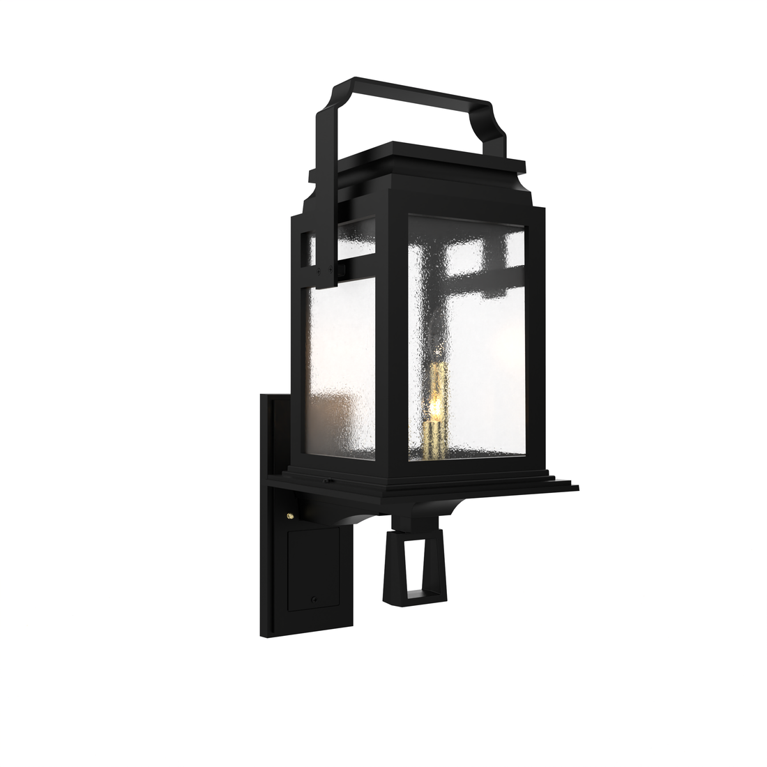 Serie 65e - Luminaire mural extérieur montage vers le haut format moyen - 26502