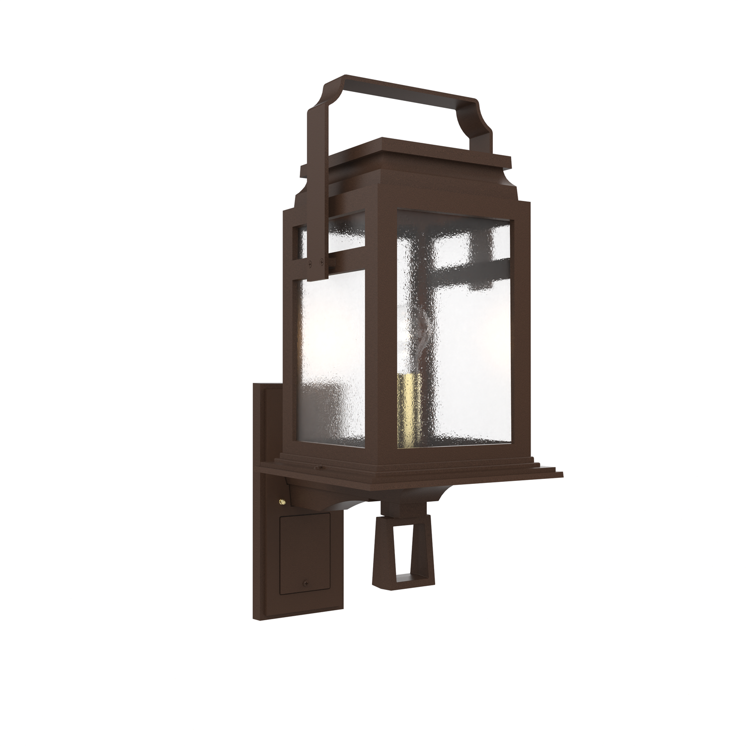 Serie 65e - Luminaire mural extérieur montage vers le haut format moyen - 26502