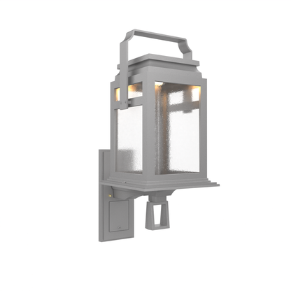 Serie 65e - Luminaire mural extérieur montage vers le haut format moyen - 26502