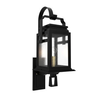 Serie 65e - Luminaire mural extérieur montage vers le haut avec anse format moyen - 26504