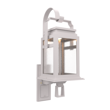 Serie 65e - Luminaire mural extérieur montage vers le haut avec anse format moyen - 26504