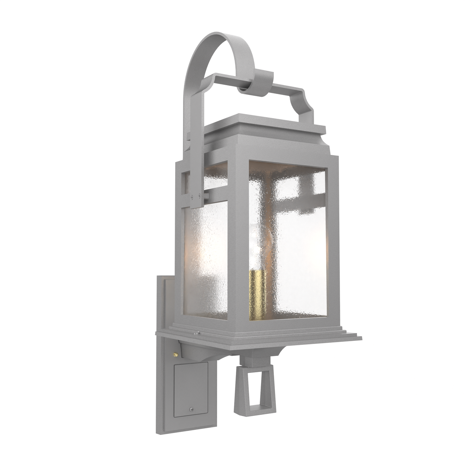 Serie 65e - Luminaire mural extérieur montage vers le haut avec anse format moyen - 26504