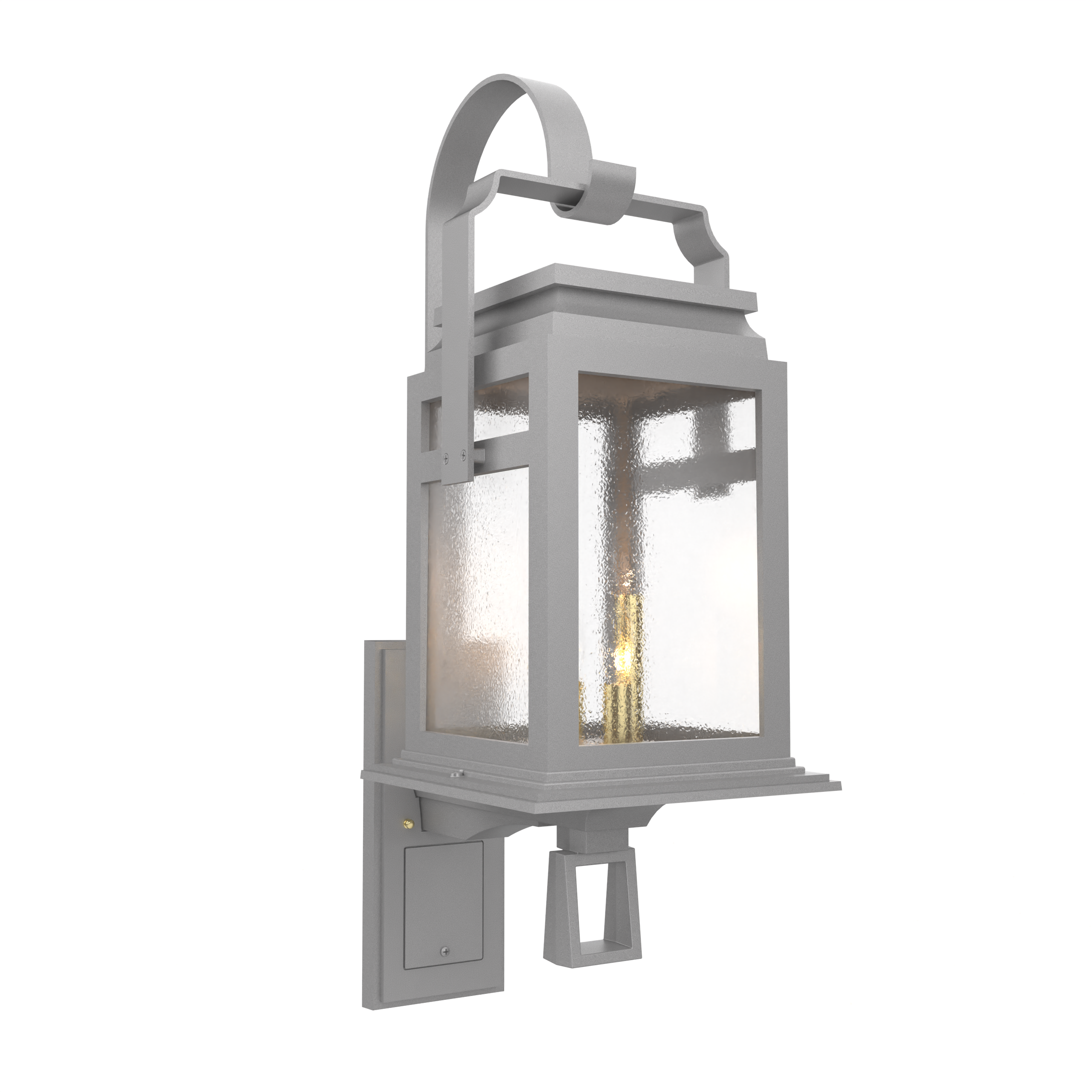 Serie 65e - Luminaire mural extérieur montage vers le haut avec anse format moyen - 26504