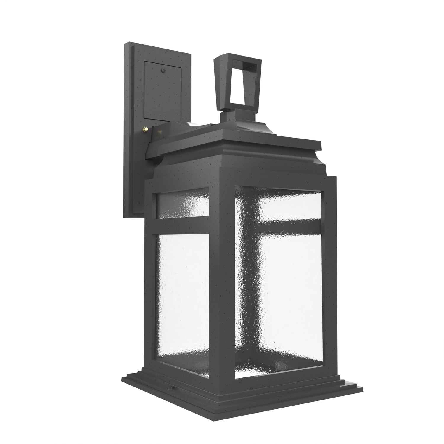 Serie 65e - Luminaire mural extérieur montage vers le bas fond ouvert format moyen - 26601