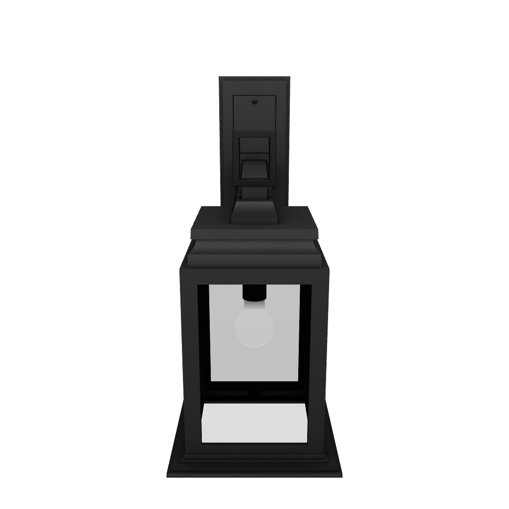 Serie 65e - Luminaire mural extérieur montage vers le bas fond ouvert format moyen - 26601