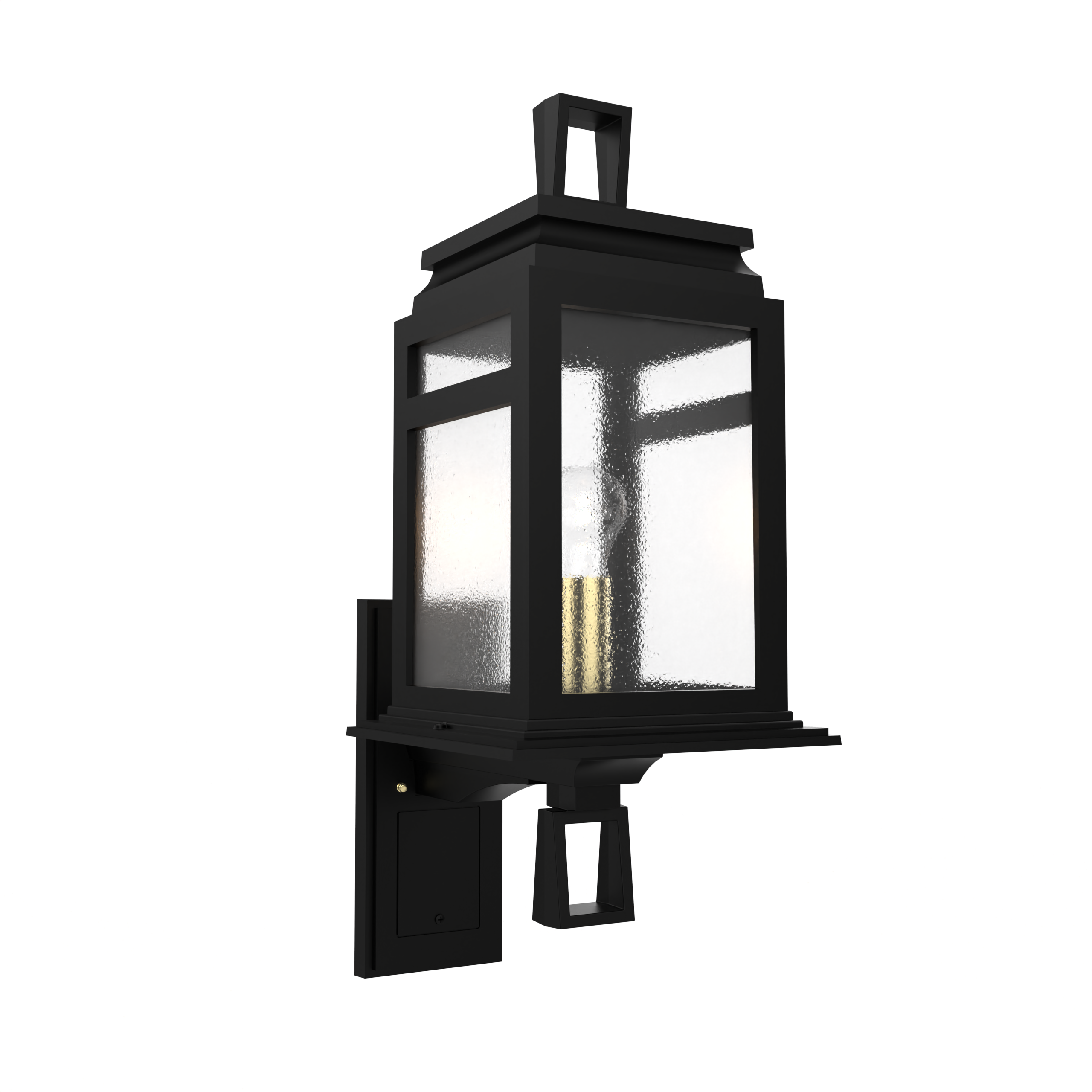 Serie 65e - Luminaire mural extérieur montage vers le haut format moyen - 26602