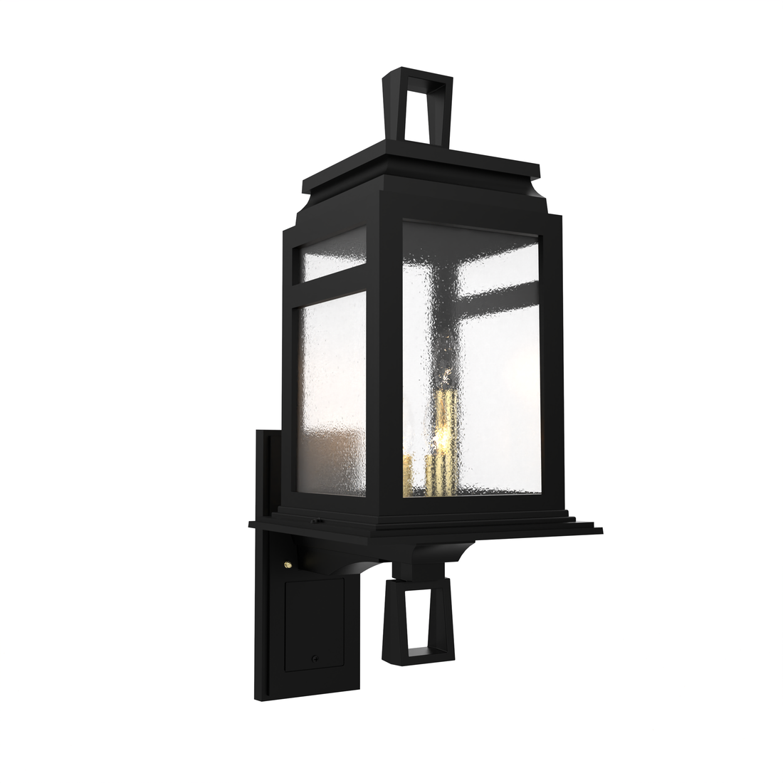 Serie 65e - Luminaire mural extérieur montage vers le haut format moyen - 26602