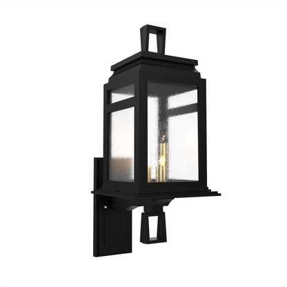 Serie 65e - Luminaire mural extérieur montage vers le haut format moyen - 26602