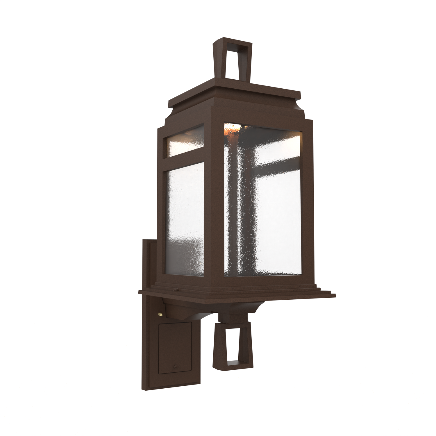 Serie 65e - Luminaire mural extérieur montage vers le haut format moyen - 26602