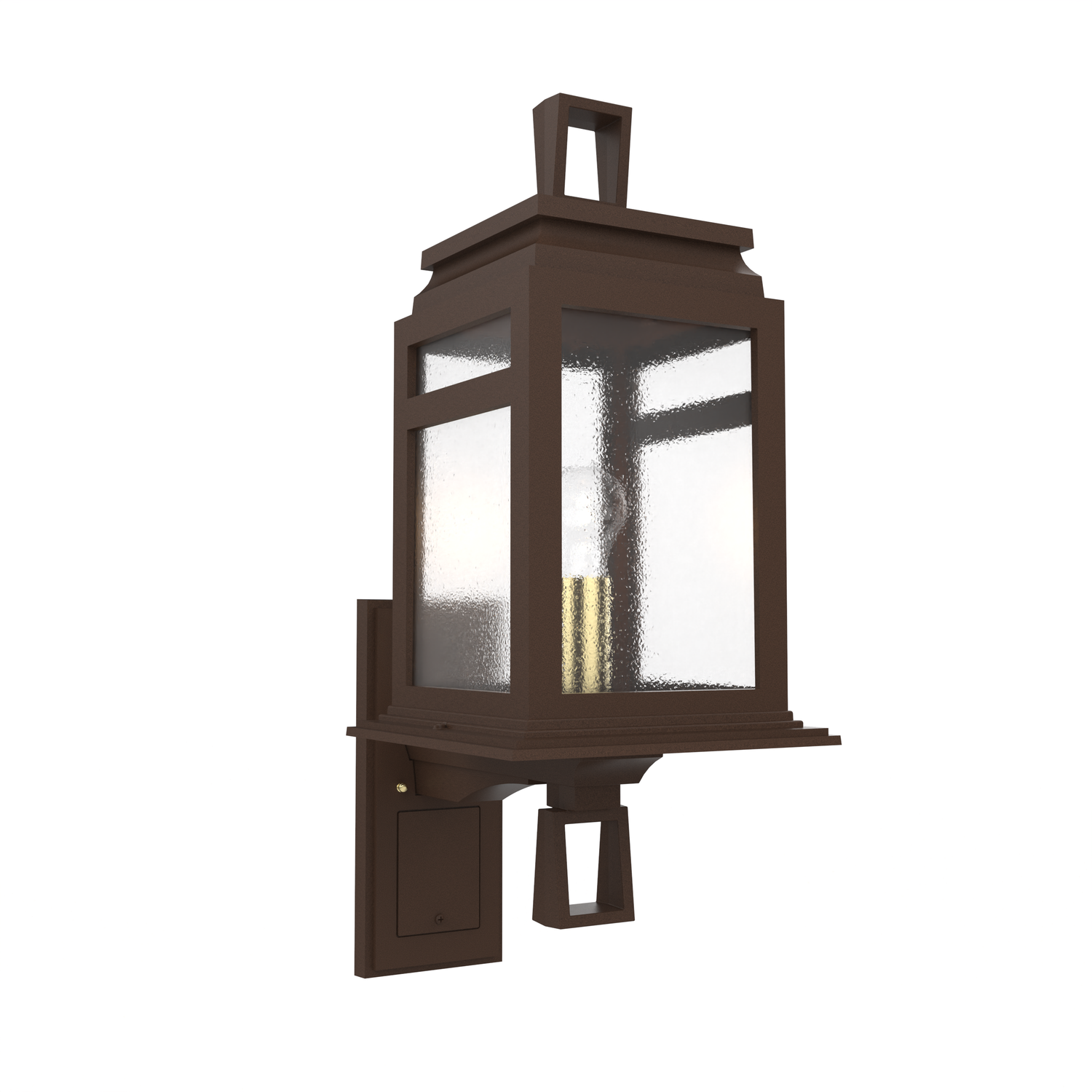 Serie 65e - Luminaire mural extérieur montage vers le haut format moyen - 26602