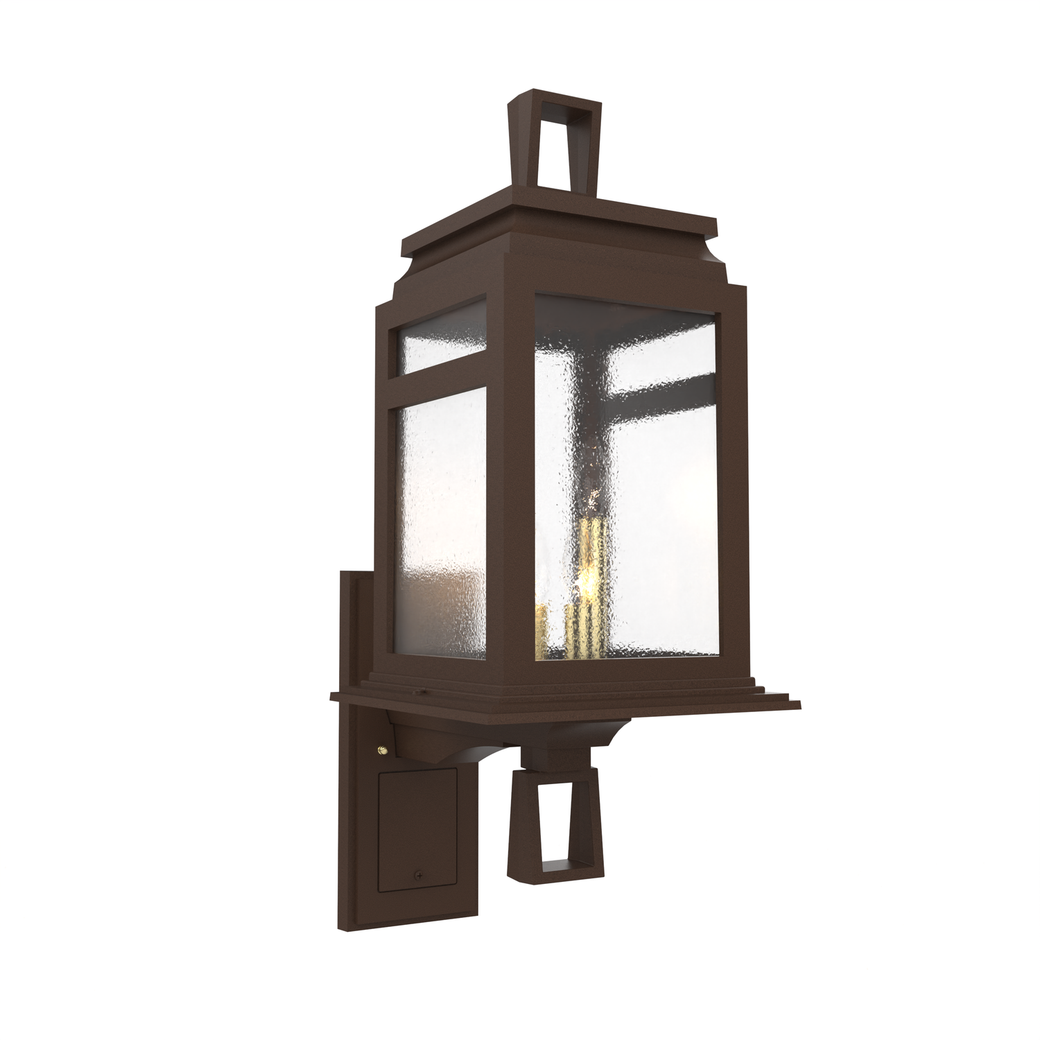 Serie 65e - Luminaire mural extérieur montage vers le haut format moyen - 26602