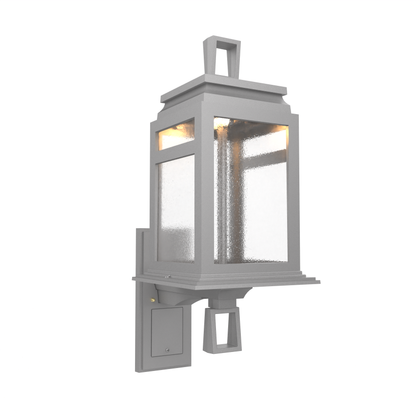 Serie 65e - Luminaire mural extérieur montage vers le haut format moyen - 26602