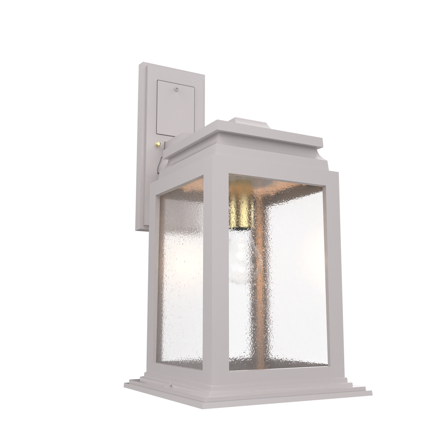 Serie 65e - Luminaire mural extérieur montage vers le bas fond ouvert format moyen - 26701