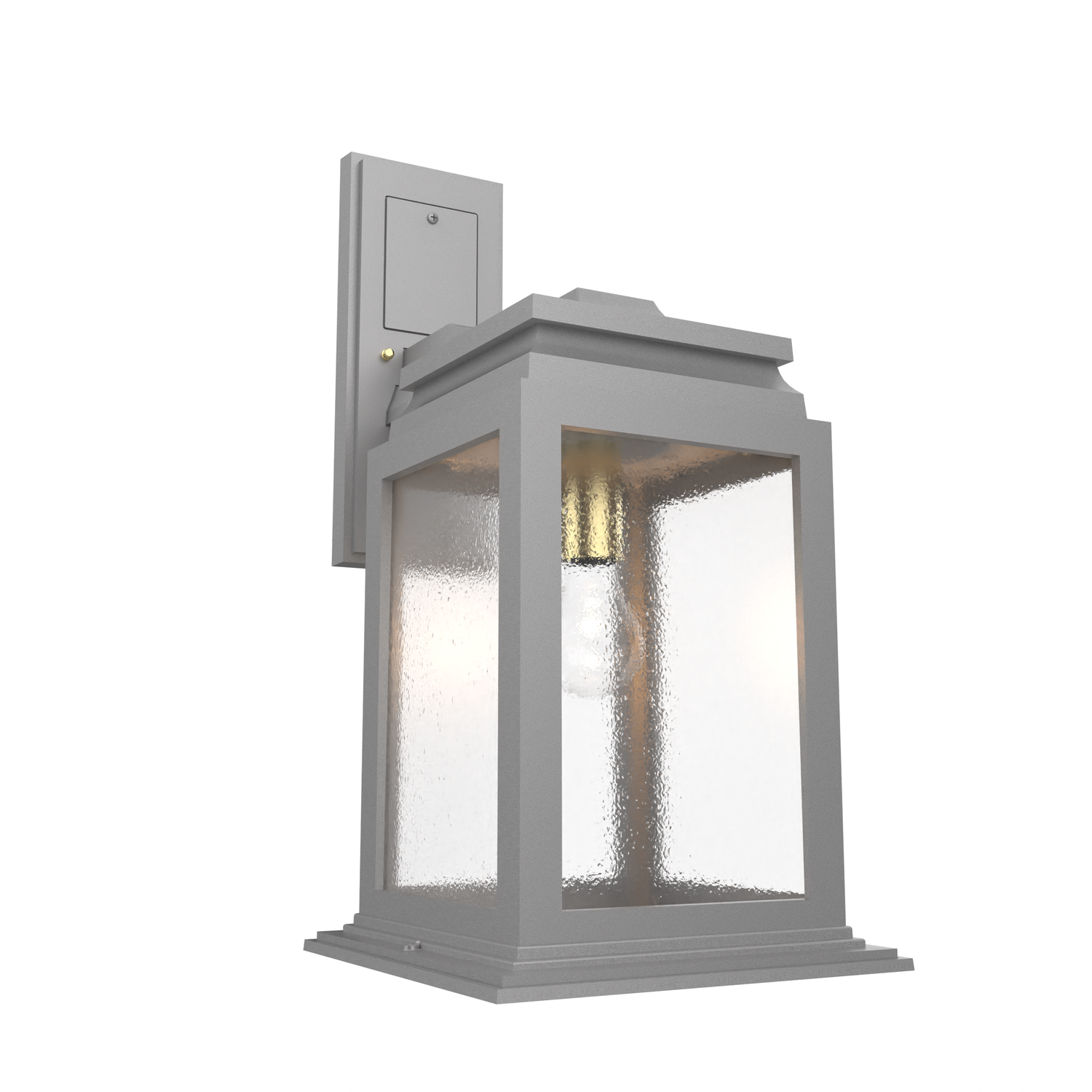 Serie 65e - Luminaire mural extérieur montage vers le bas fond ouvert format moyen - 26701