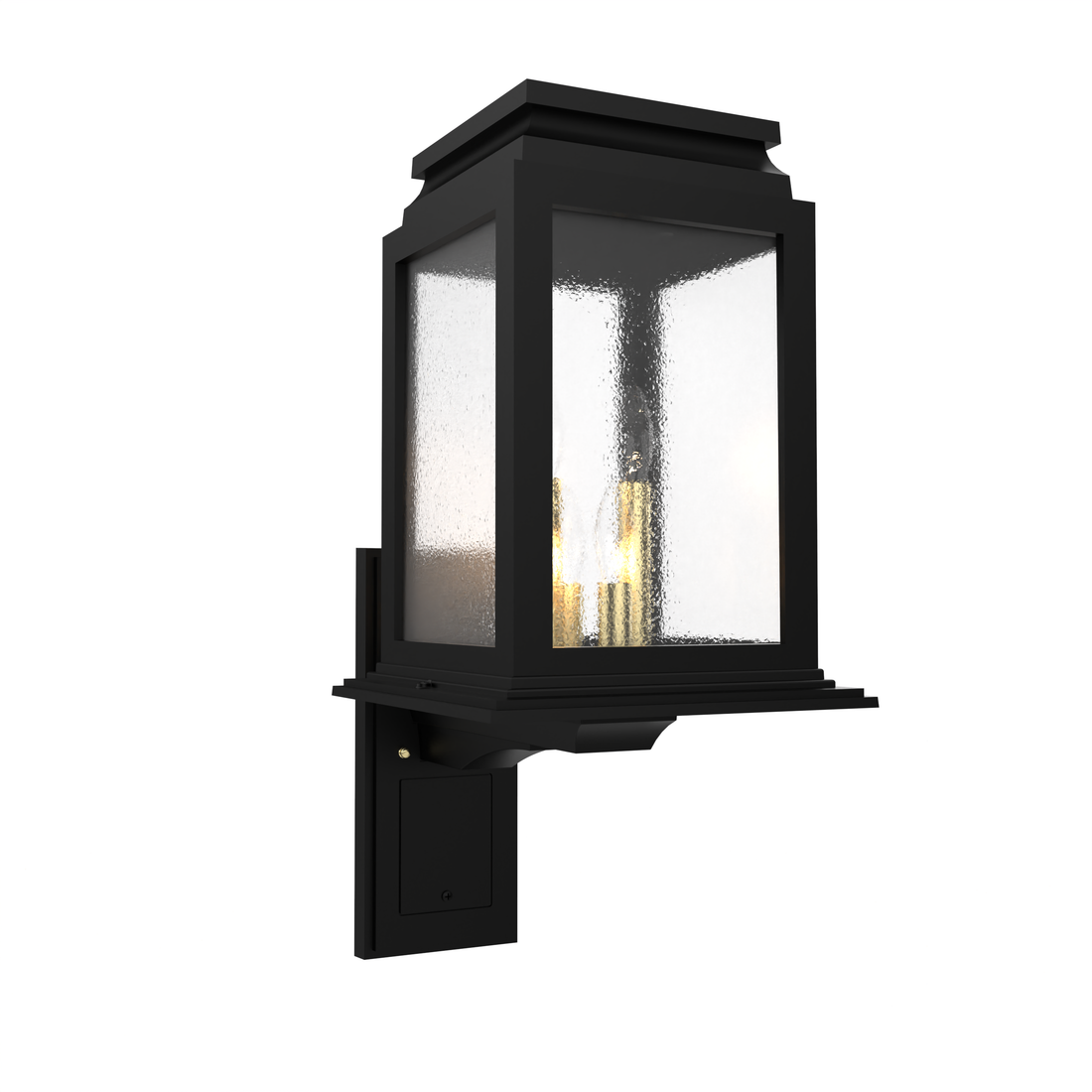 Serie 65e - Luminaire mural extérieur montage vers le haut format moyen - 26702