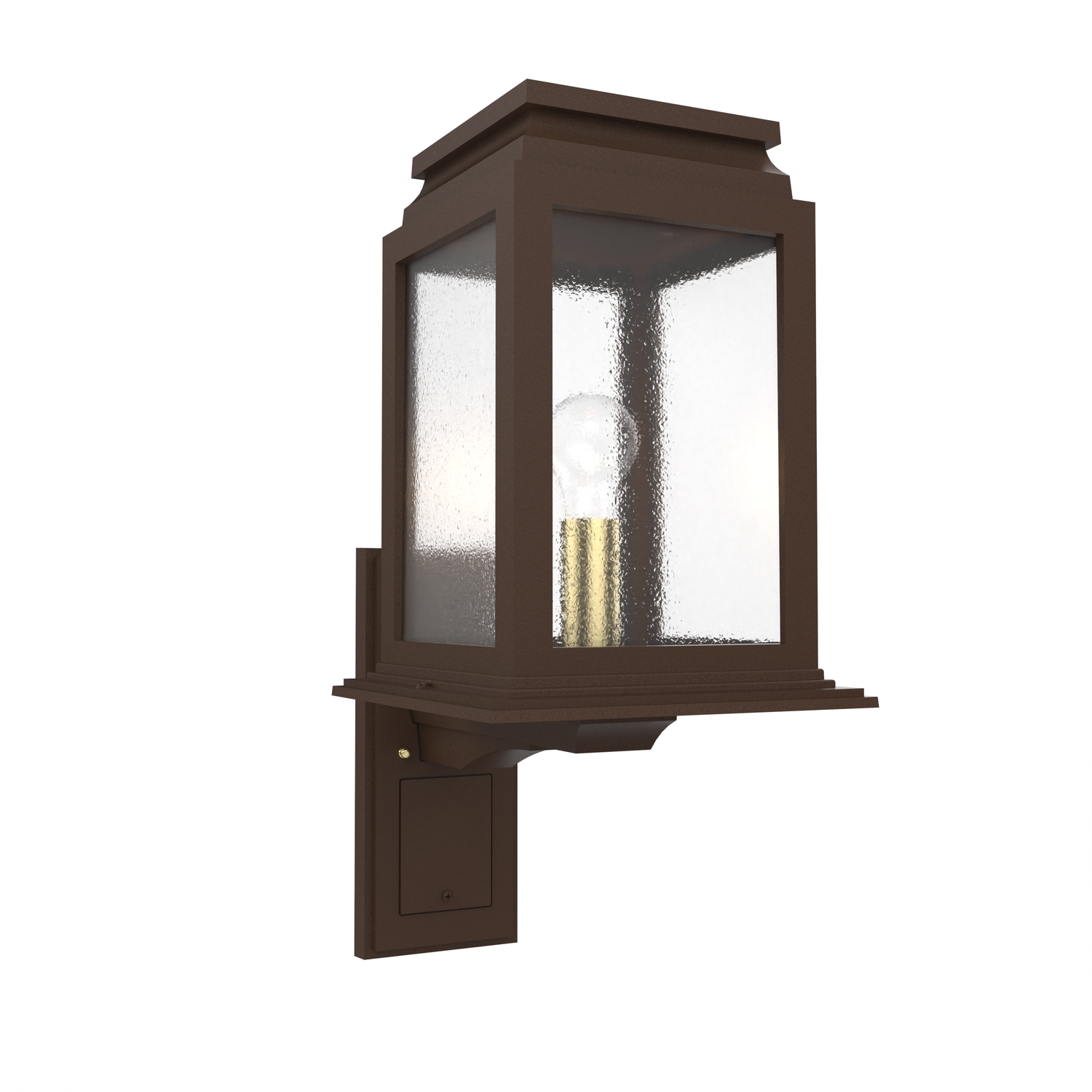 Serie 65e - Luminaire mural extérieur montage vers le haut format moyen - 26702