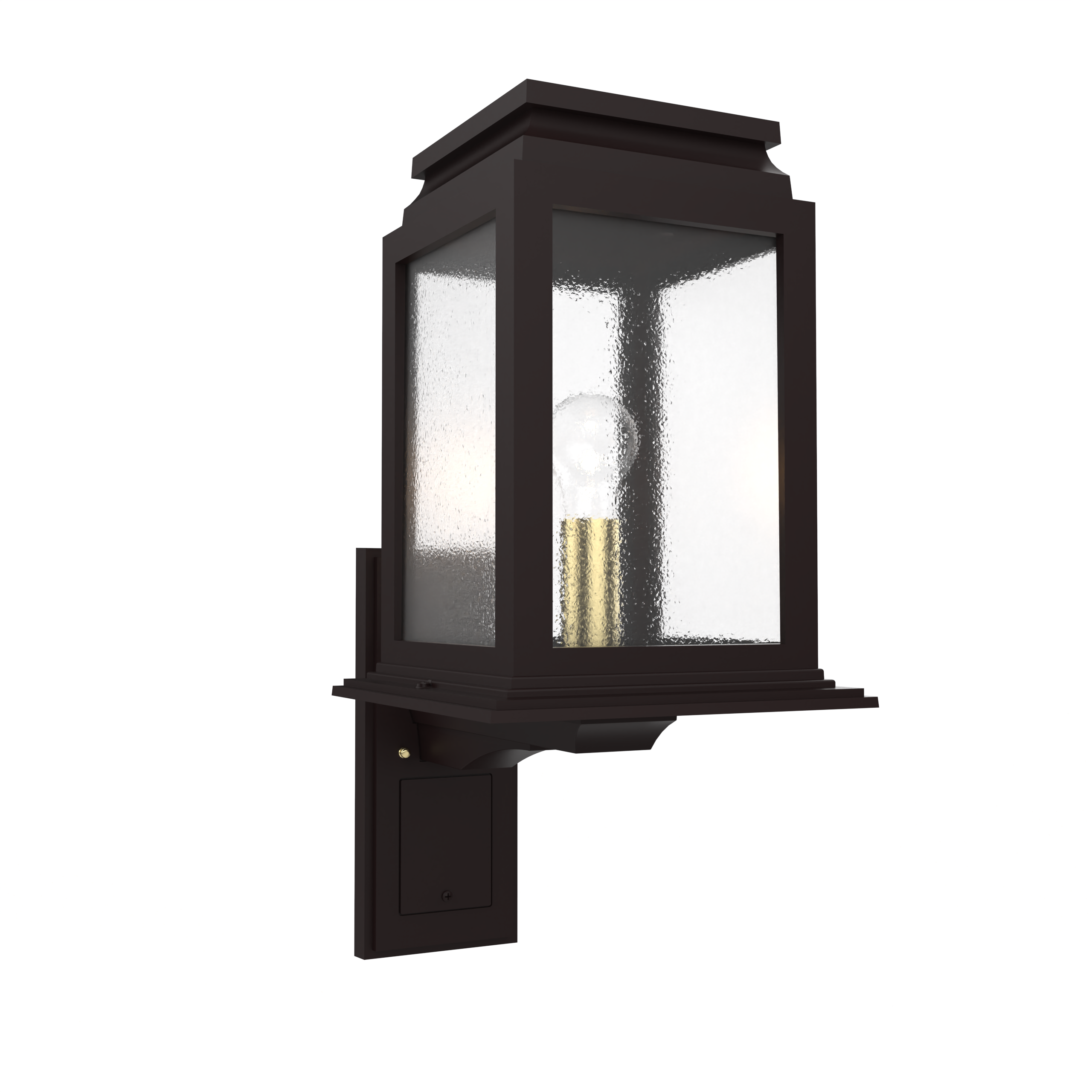 Serie 65e - Luminaire mural extérieur montage vers le haut format moyen - 26702