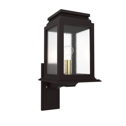 Serie 65e - Luminaire mural extérieur montage vers le haut format moyen - 26702