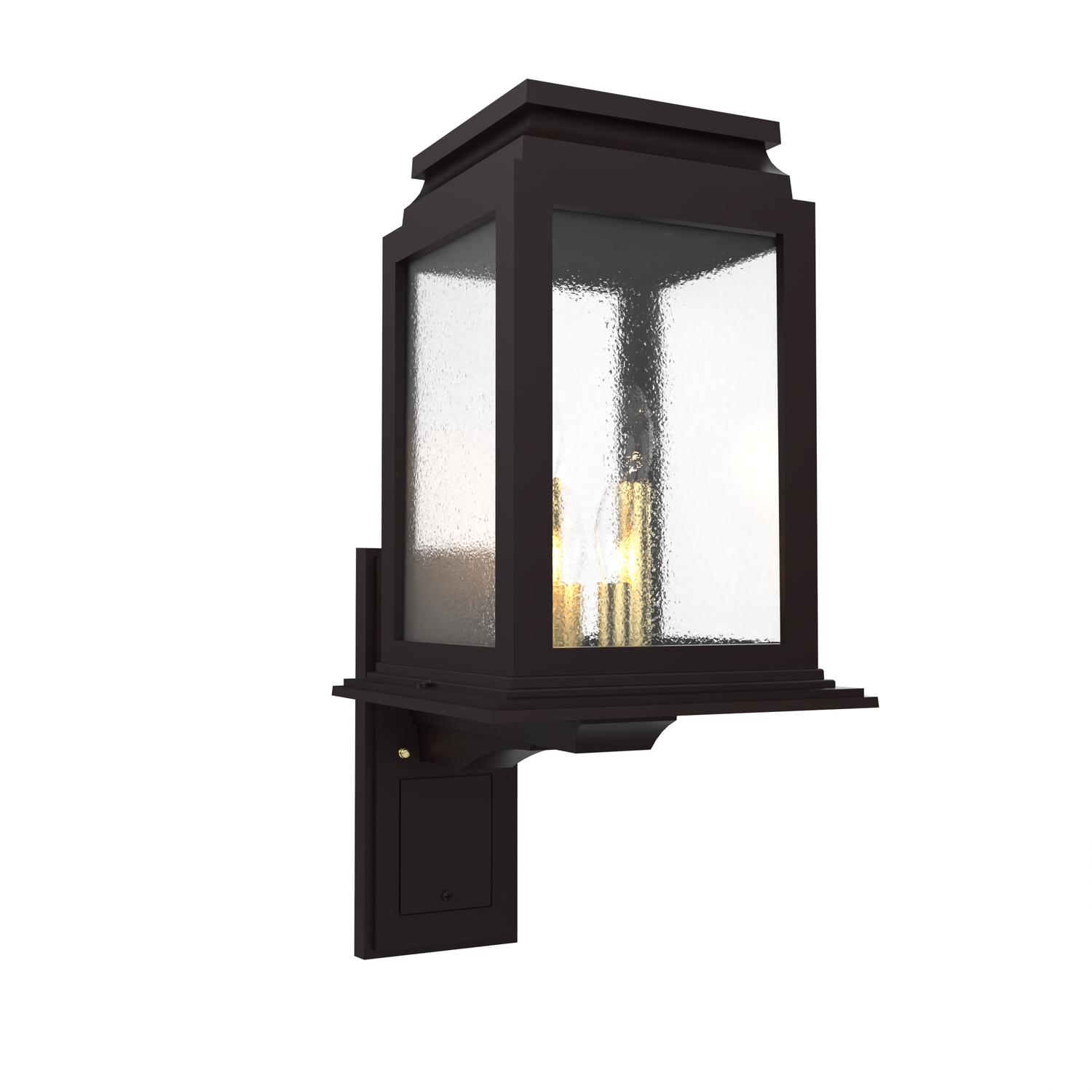 Serie 65e - Luminaire mural extérieur montage vers le haut format moyen - 26702