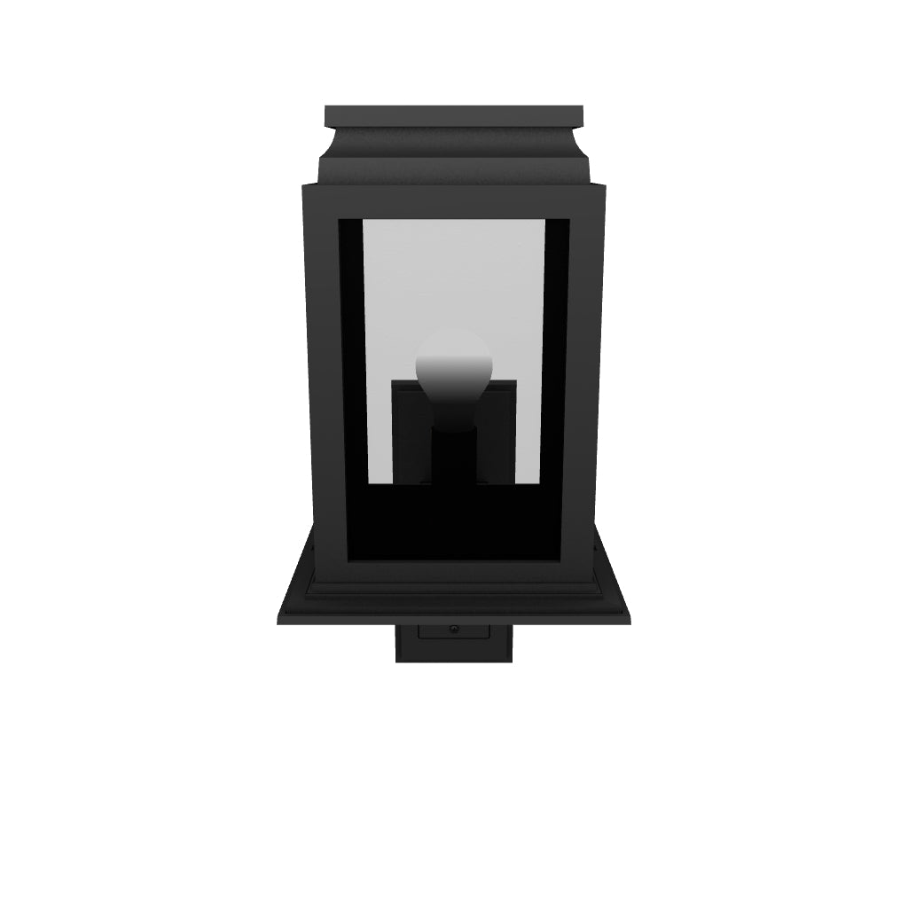 Serie 65e - Luminaire mural extérieur montage vers le haut format moyen - 26702