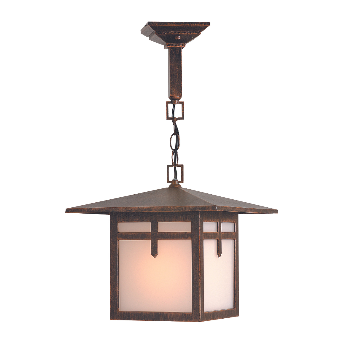 Glasgow - Montage au plafond avec chaine fond ouvert format moyen - 28850