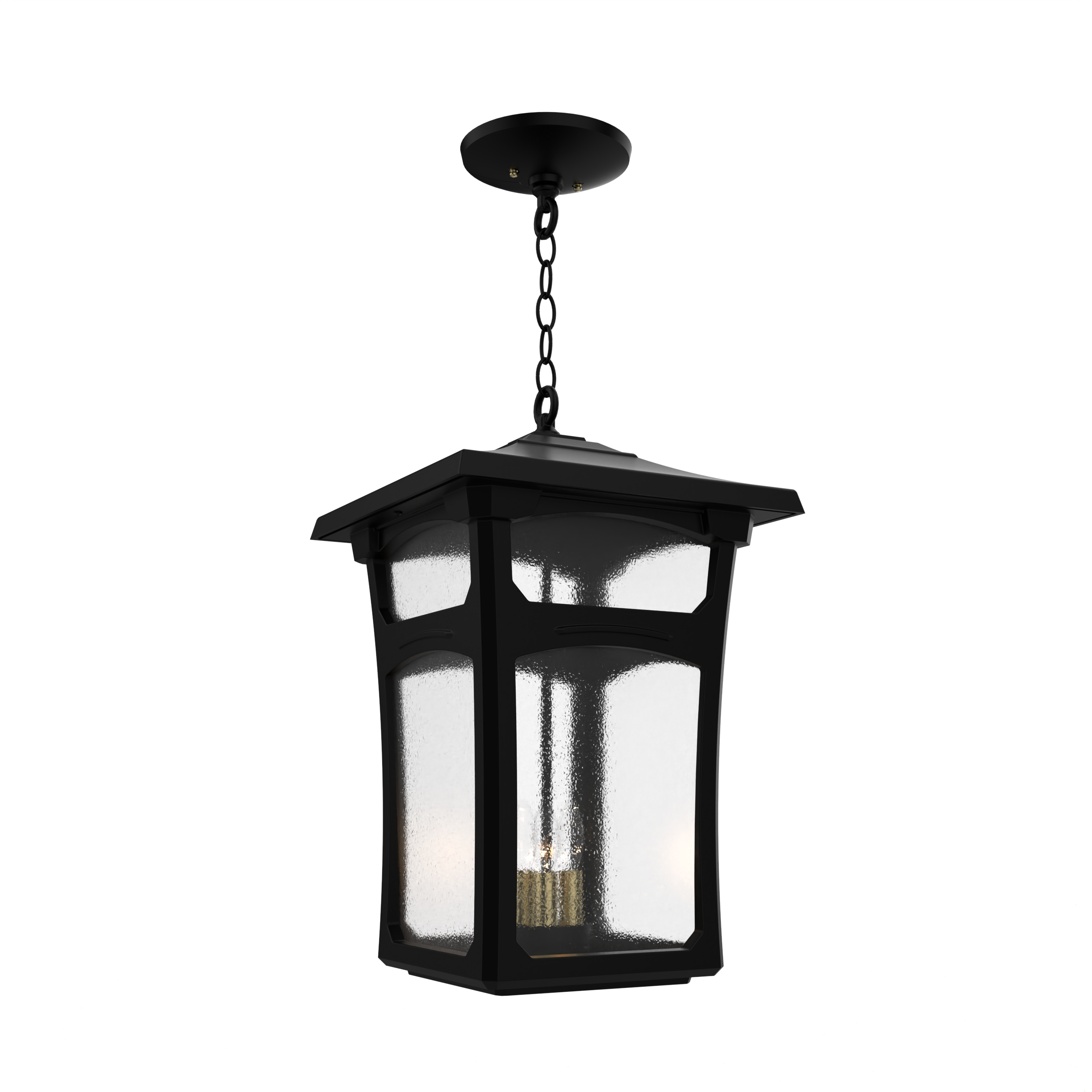 Lincoln - Ceiling mount with chain open bottom large - 30450