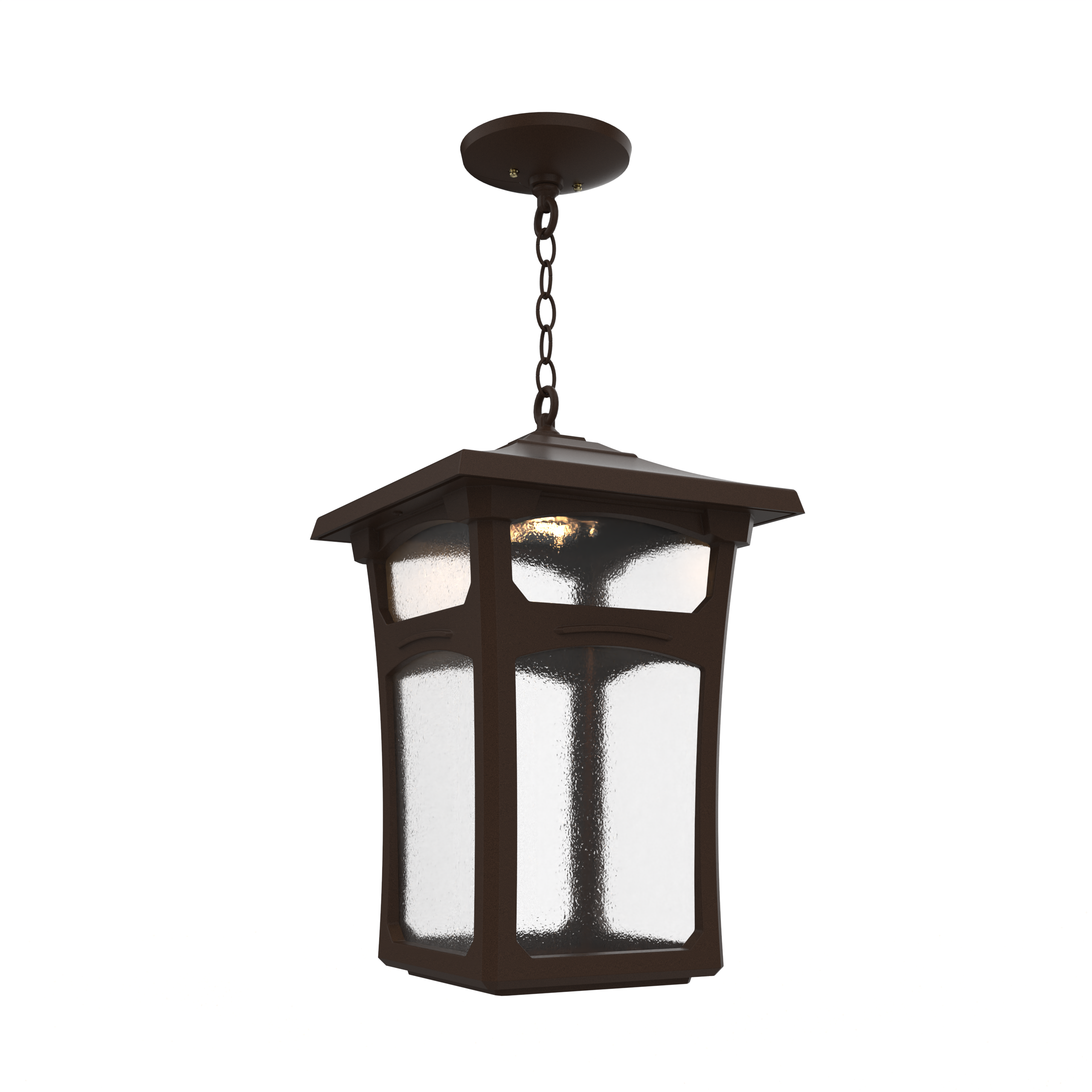 Lincoln - Ceiling mount with chain open bottom large - 30450