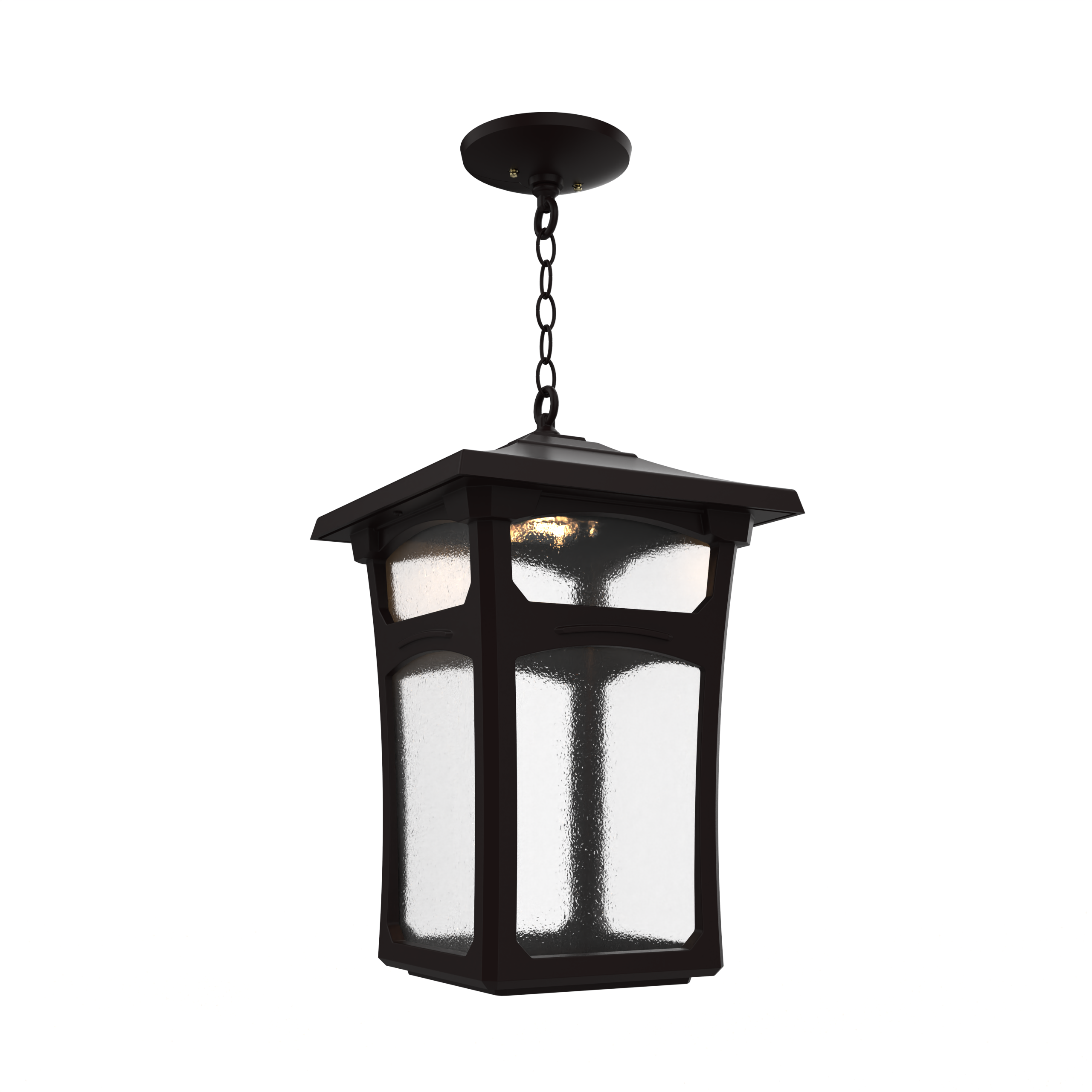 Lincoln - Ceiling mount with chain open bottom large - 30450