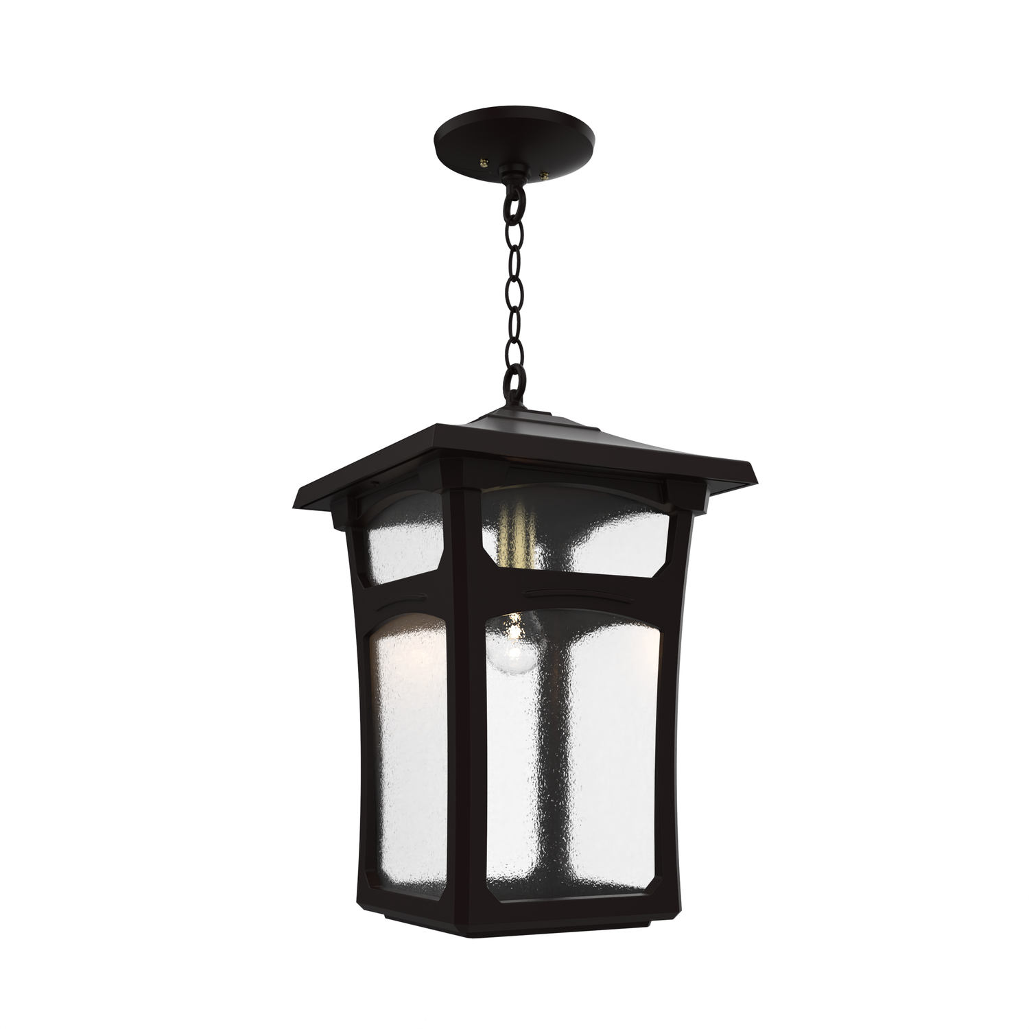 Lincoln - Ceiling mount with chain open bottom large - 30450