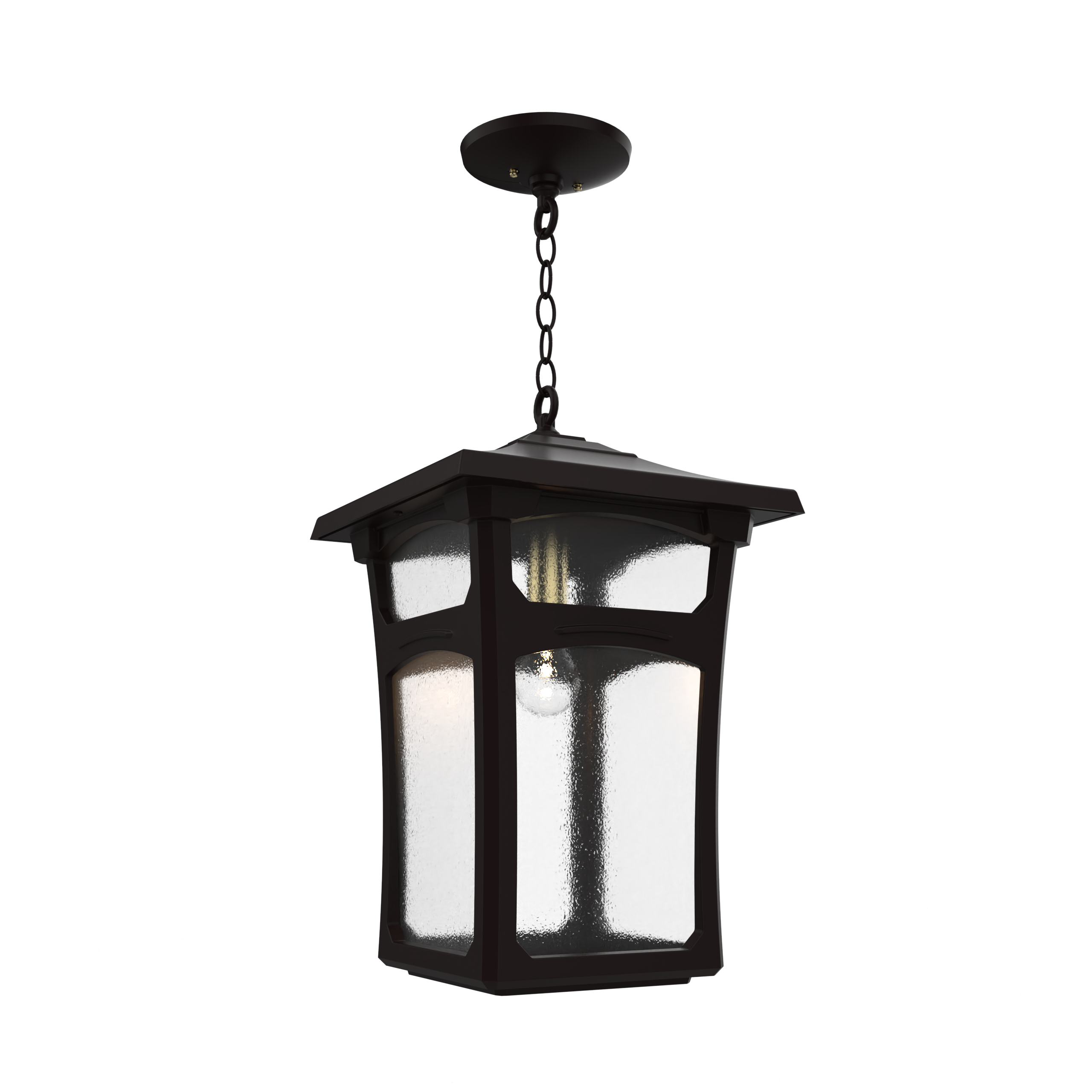 Lincoln - Ceiling mount with chain open bottom large - 30450