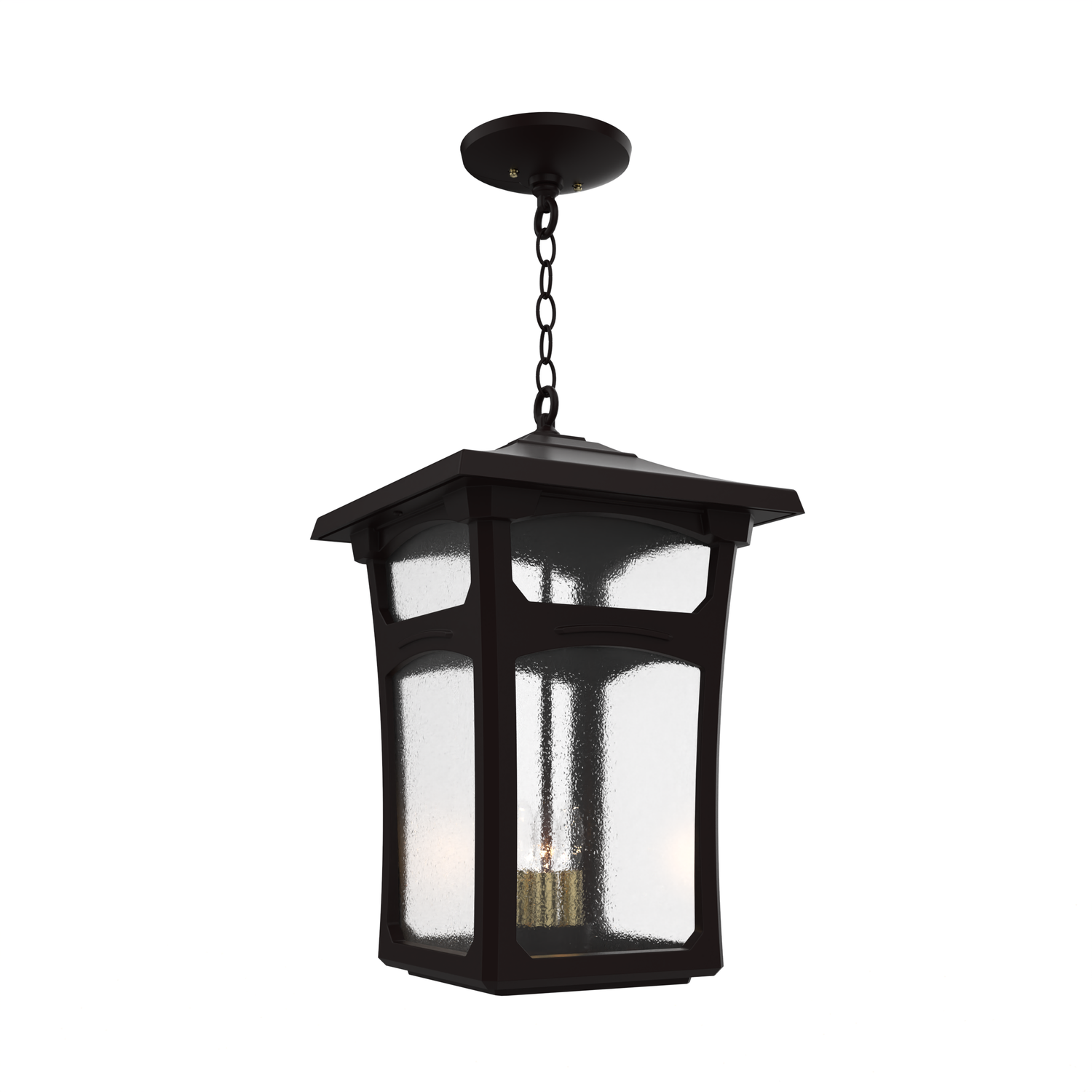 Lincoln - Ceiling mount with chain open bottom large - 30450