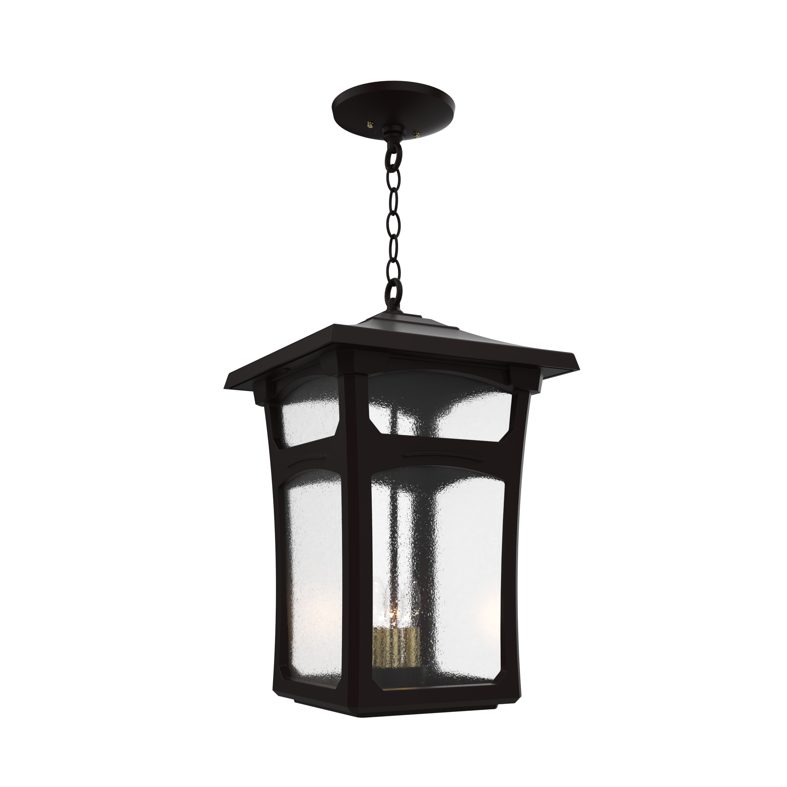 Lincoln - Ceiling mount with chain open bottom large - 30450