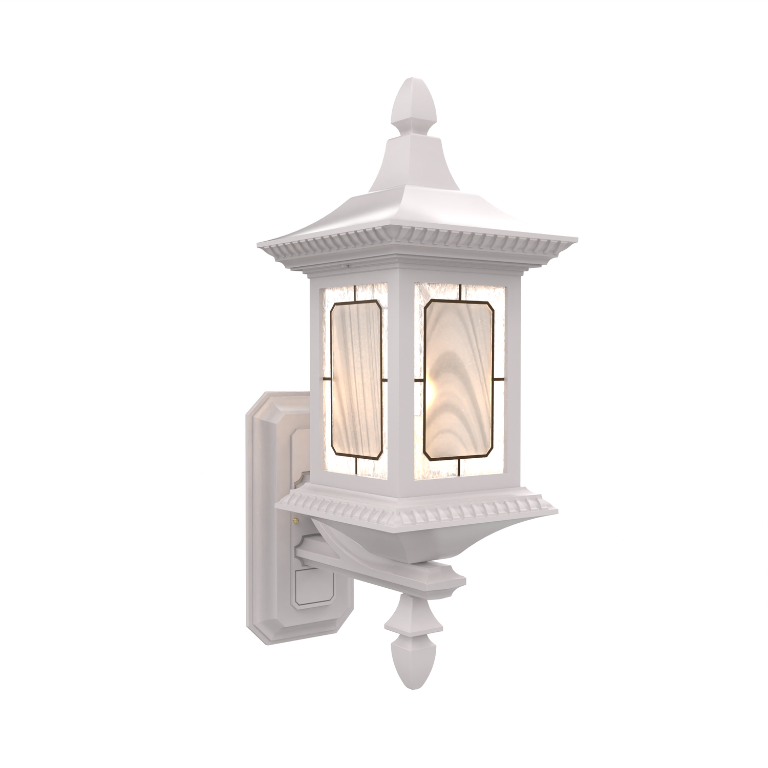 Salzburg - Wall mounted top with tall finial - 30813