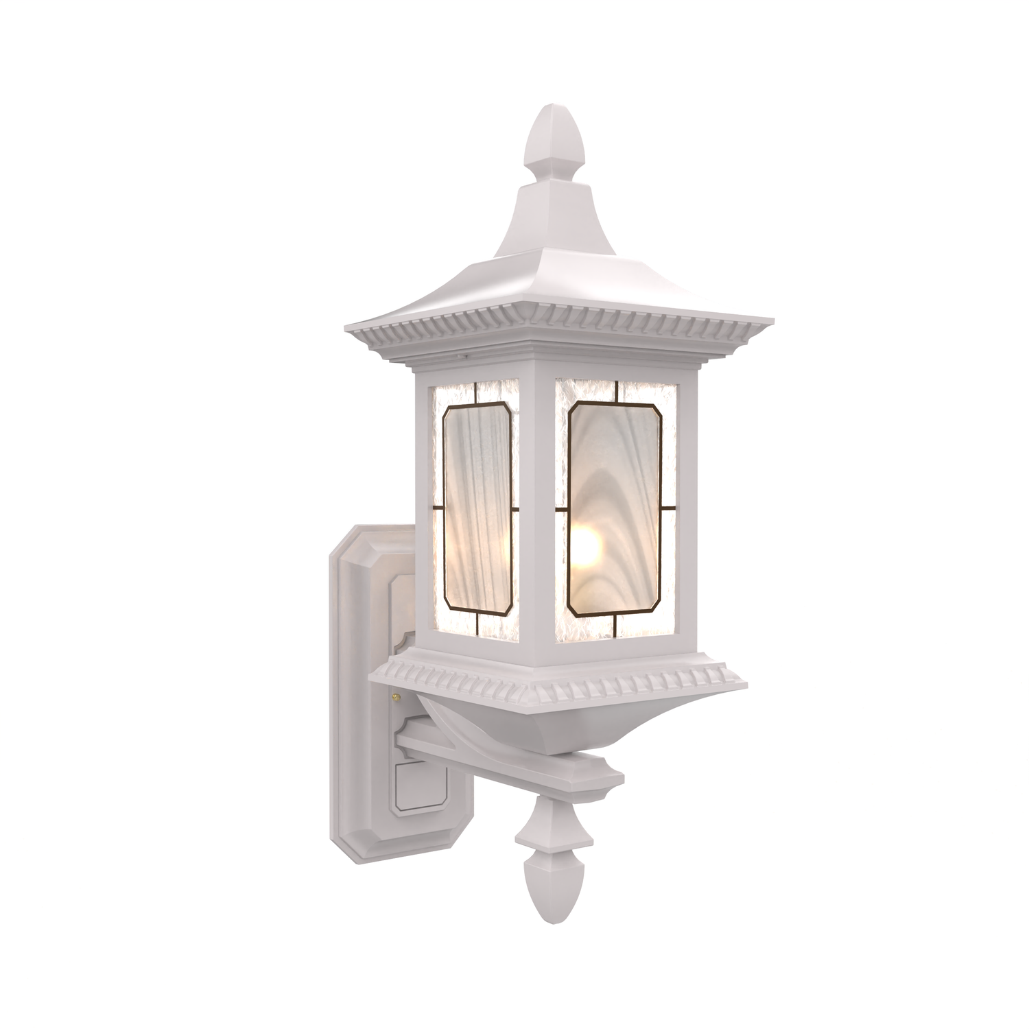 Salzburg - Wall mounted top with tall finial - 30813