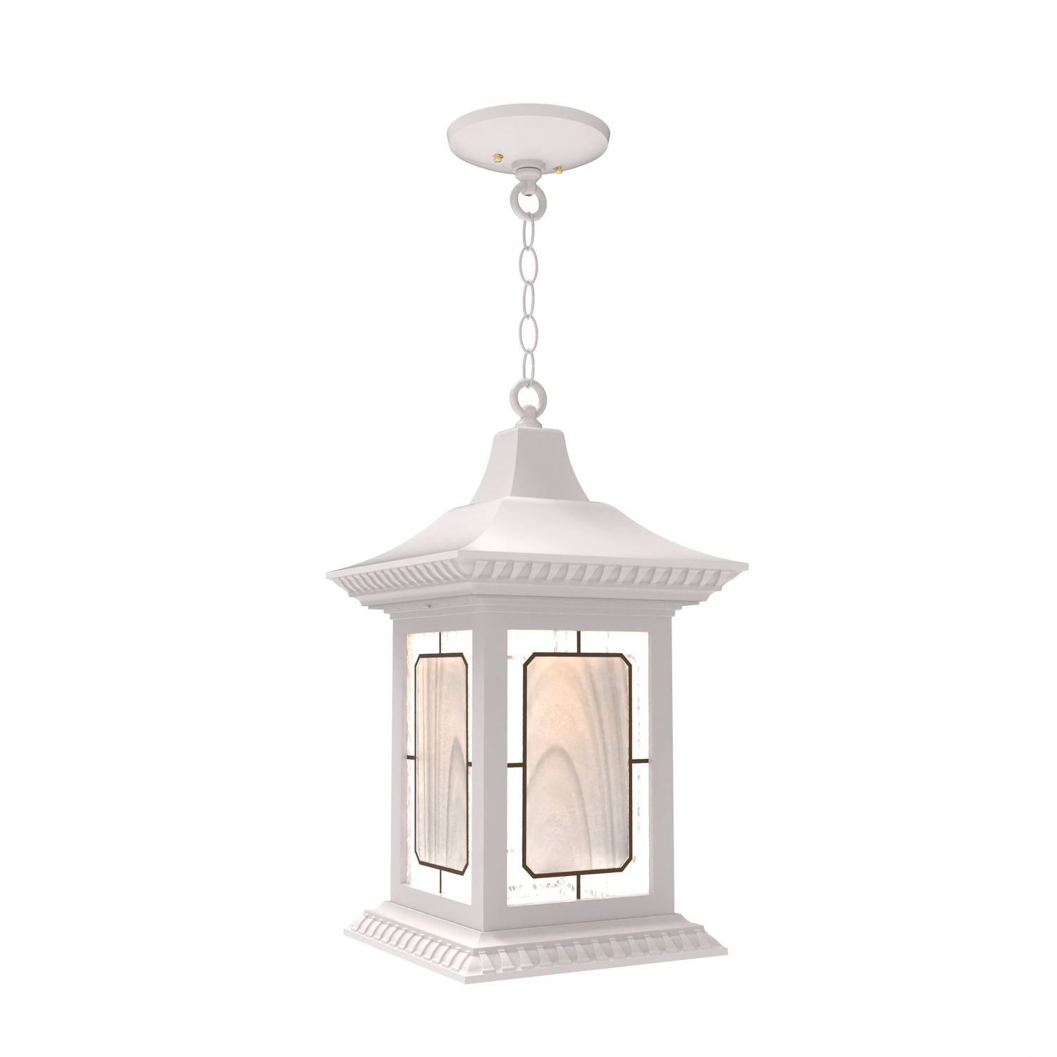 Salzburg - Ceiling mounting with chain open bottom large format - 30850