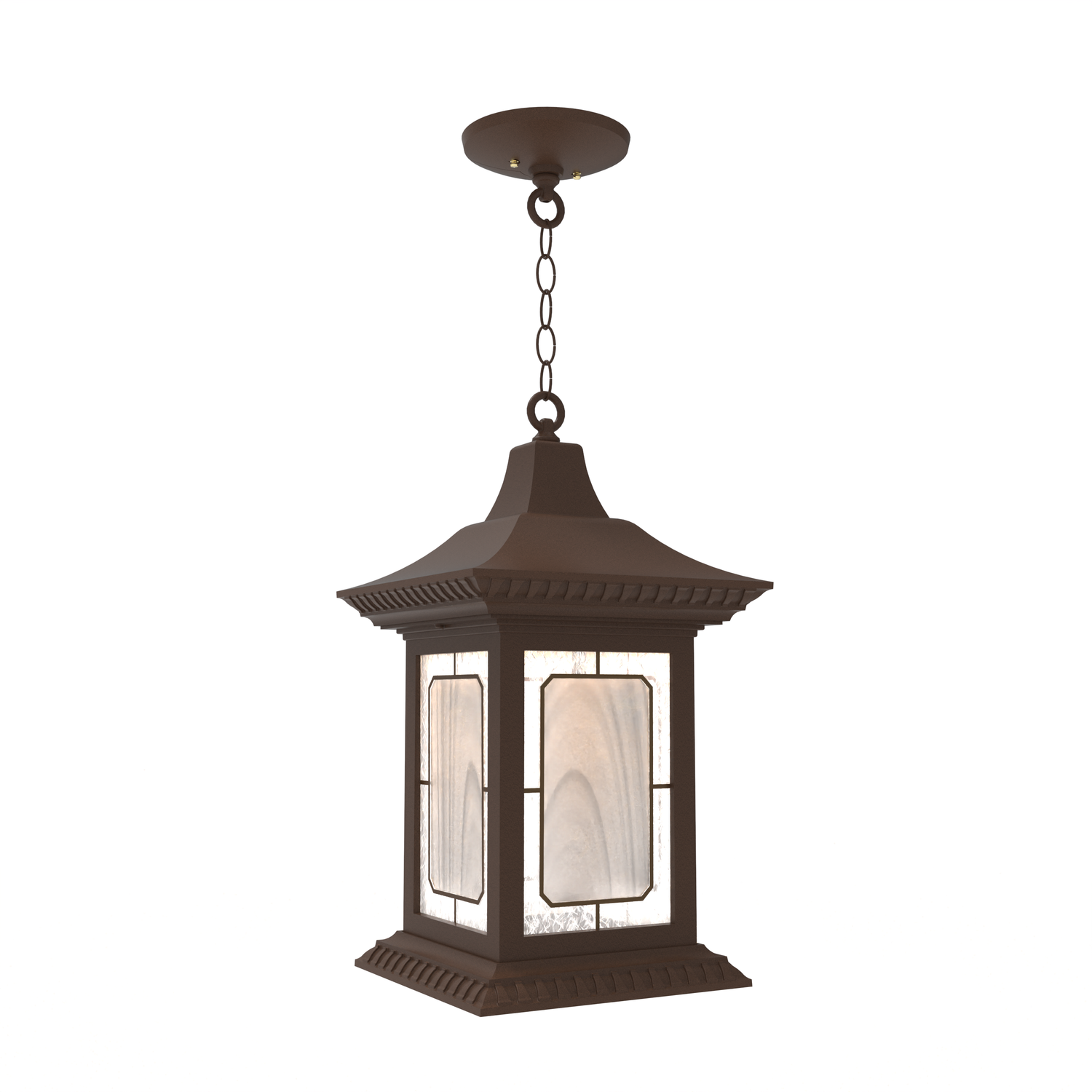 Salzburg - Ceiling mounting with chain open bottom large format - 30850