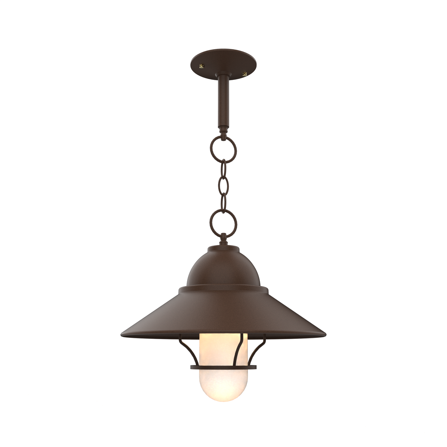 San Francisco - Chain Ceiling Mount with Globe and Large Grid - 32250