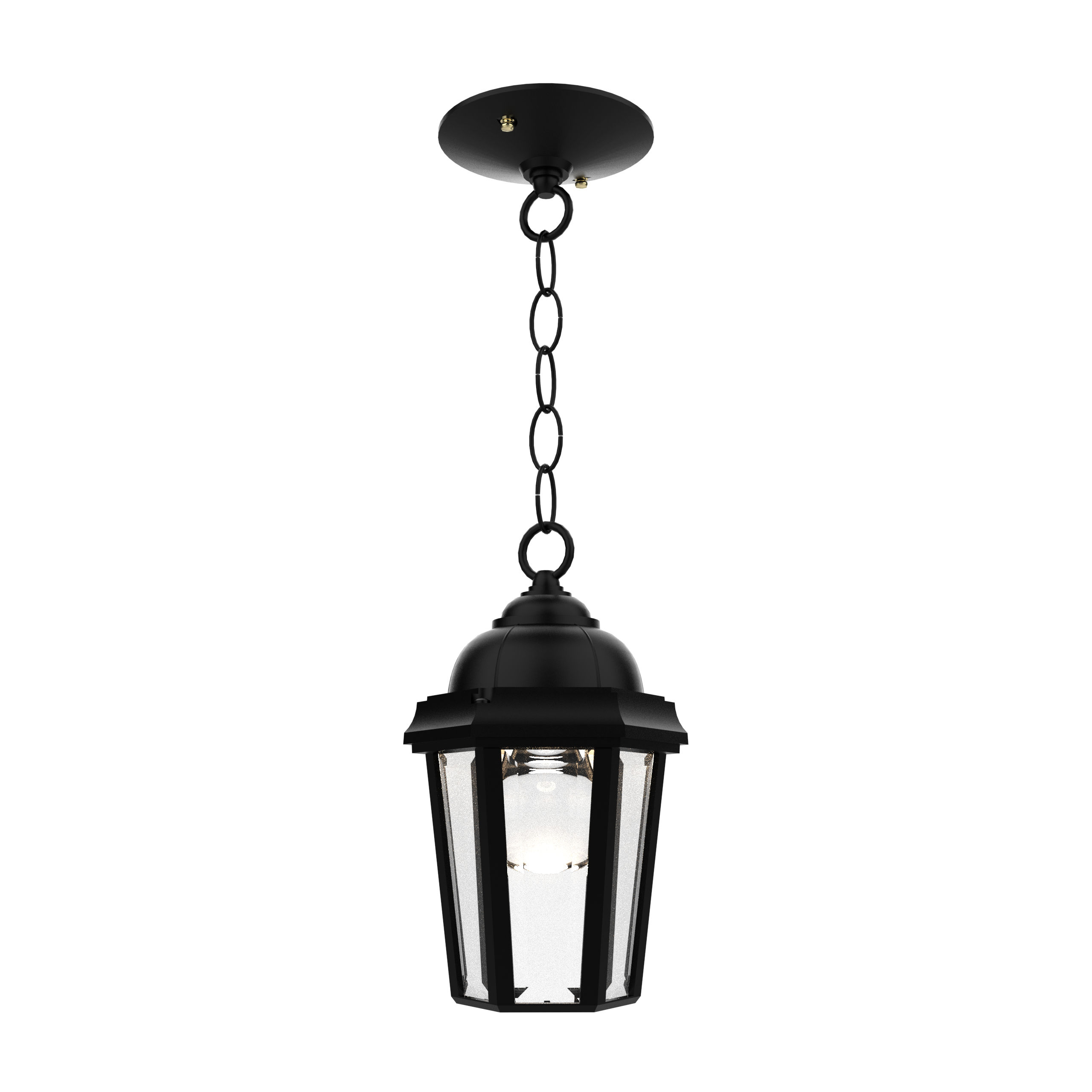Vintage II - Ceiling mounting with chains open bottom small format - 81003
