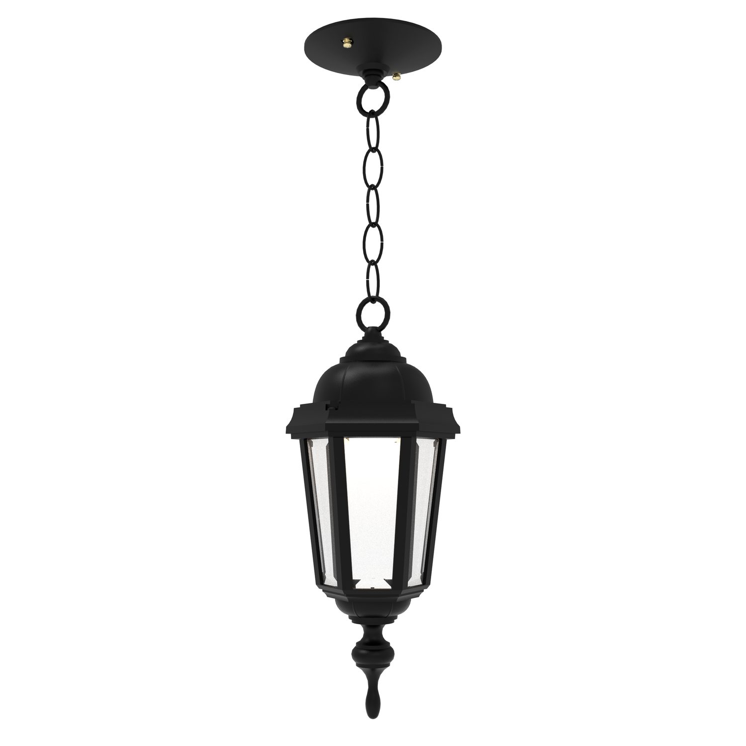 Vintage II - Ceiling mounting with chains closed bottom small format - 81004