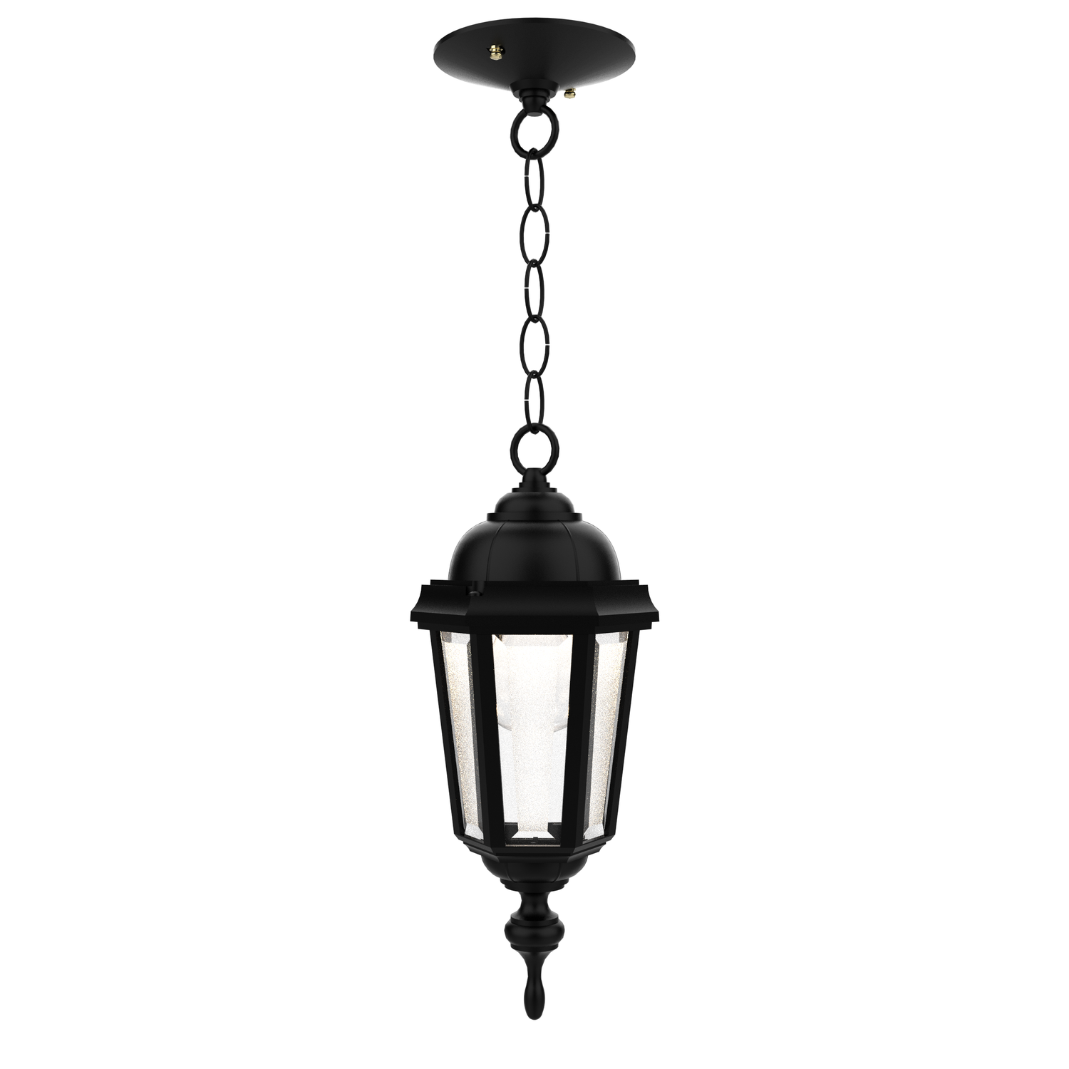 Vintage II - Ceiling mounting with chains closed bottom small format - 81004