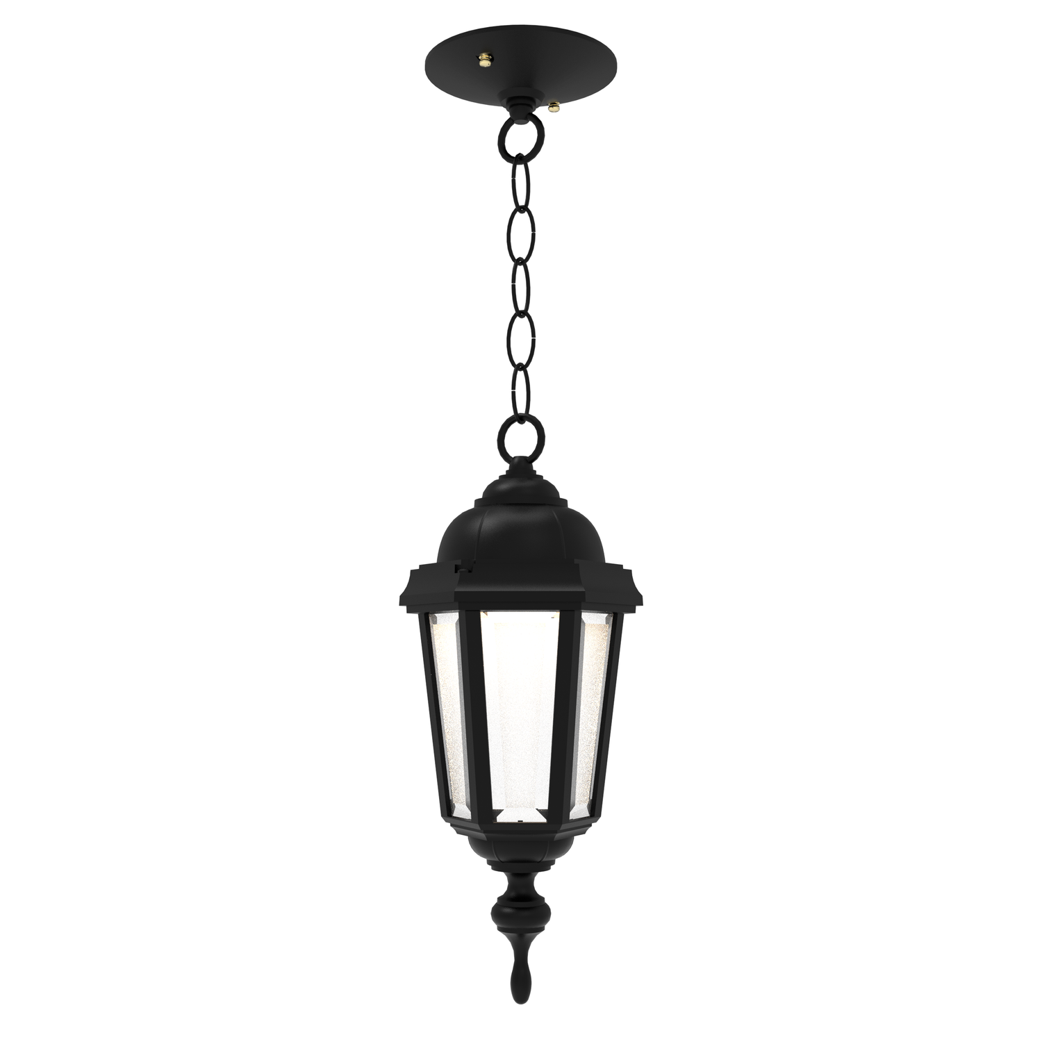 Vintage II - Ceiling mounting with chains closed bottom small format - 81004