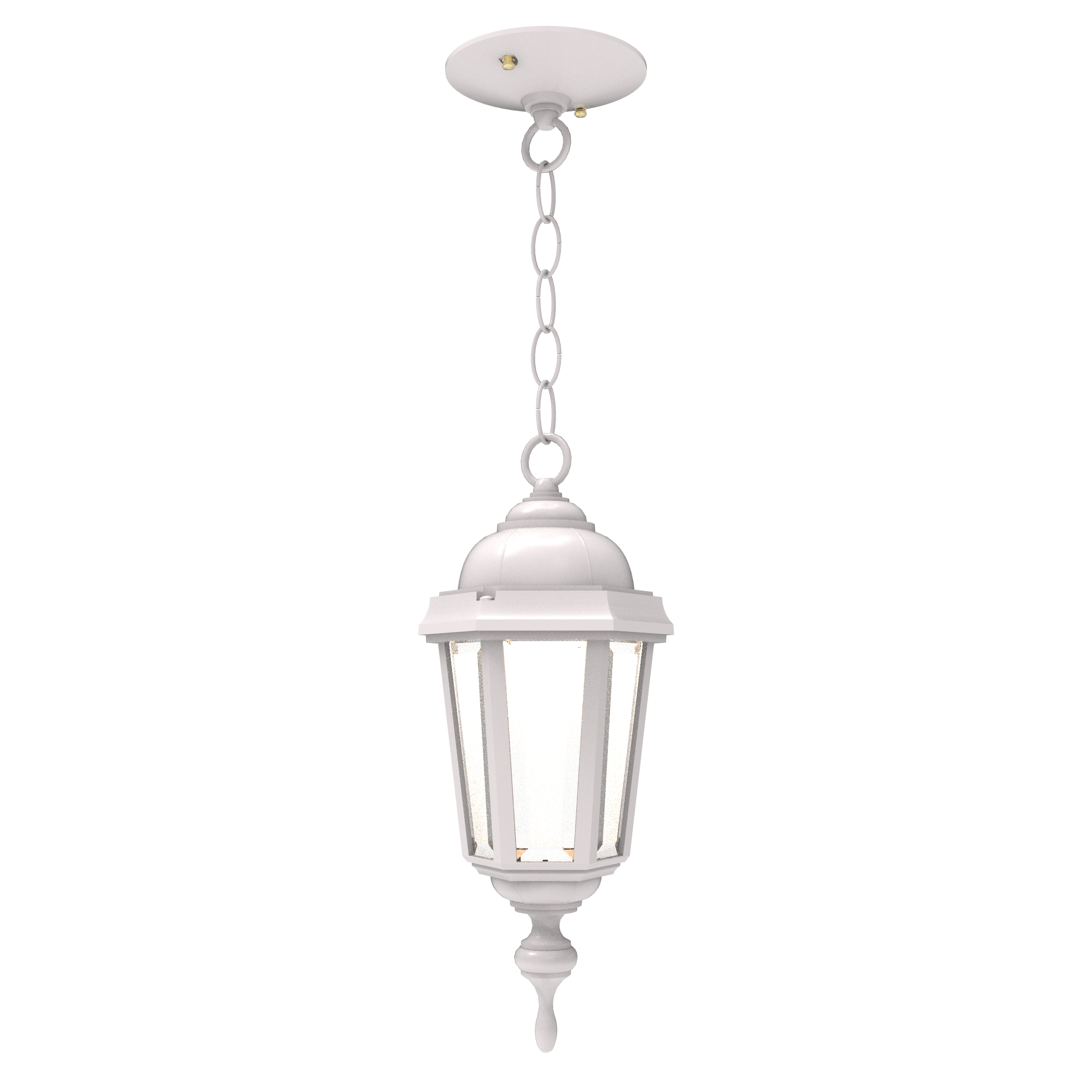Vintage II - Ceiling mounting with chains closed bottom small format - 81004